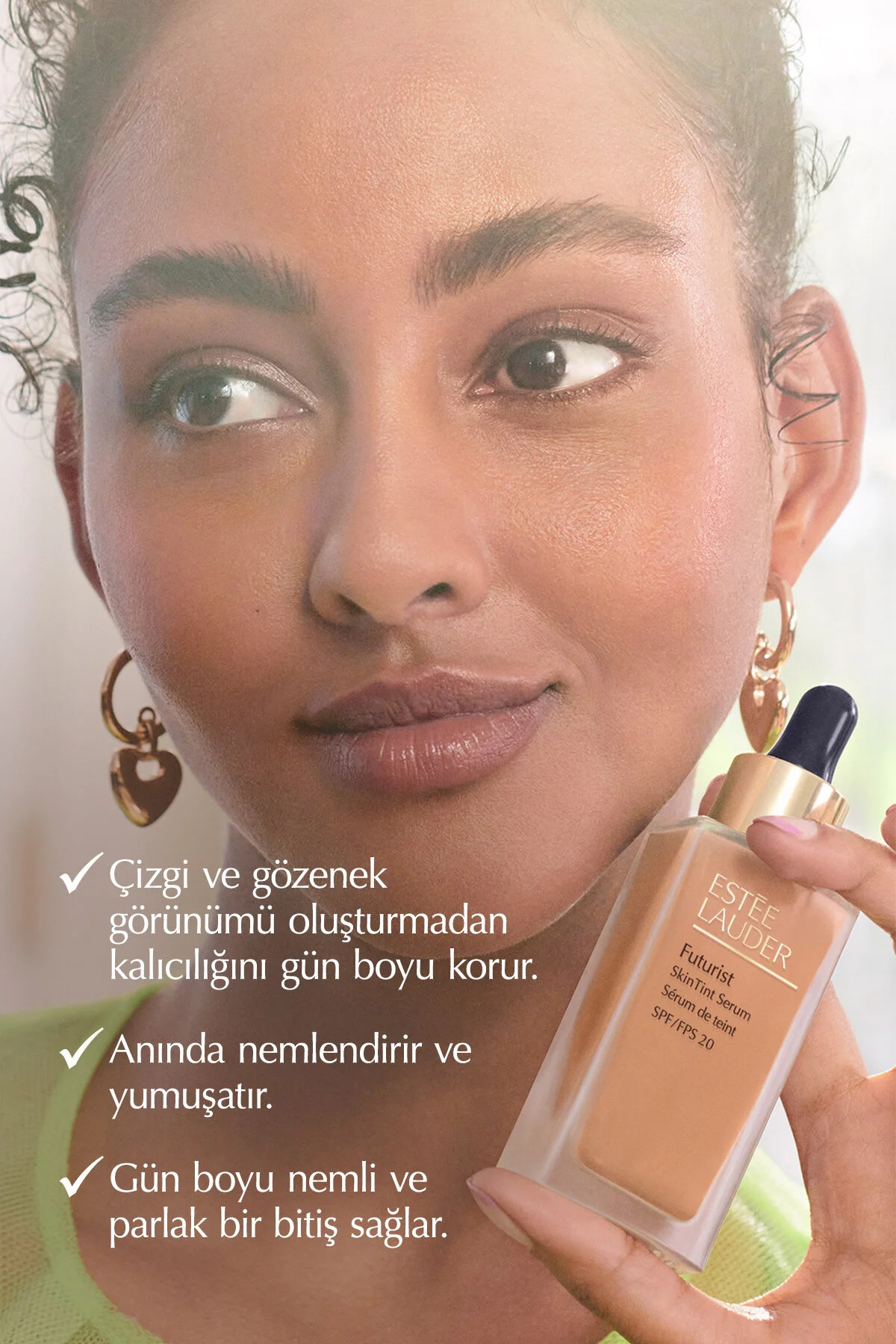 کرم پودر بنیاد سرم SINTINT FUTURIST SPF20 3W1 TAWNY 30 ML Estee Lauder