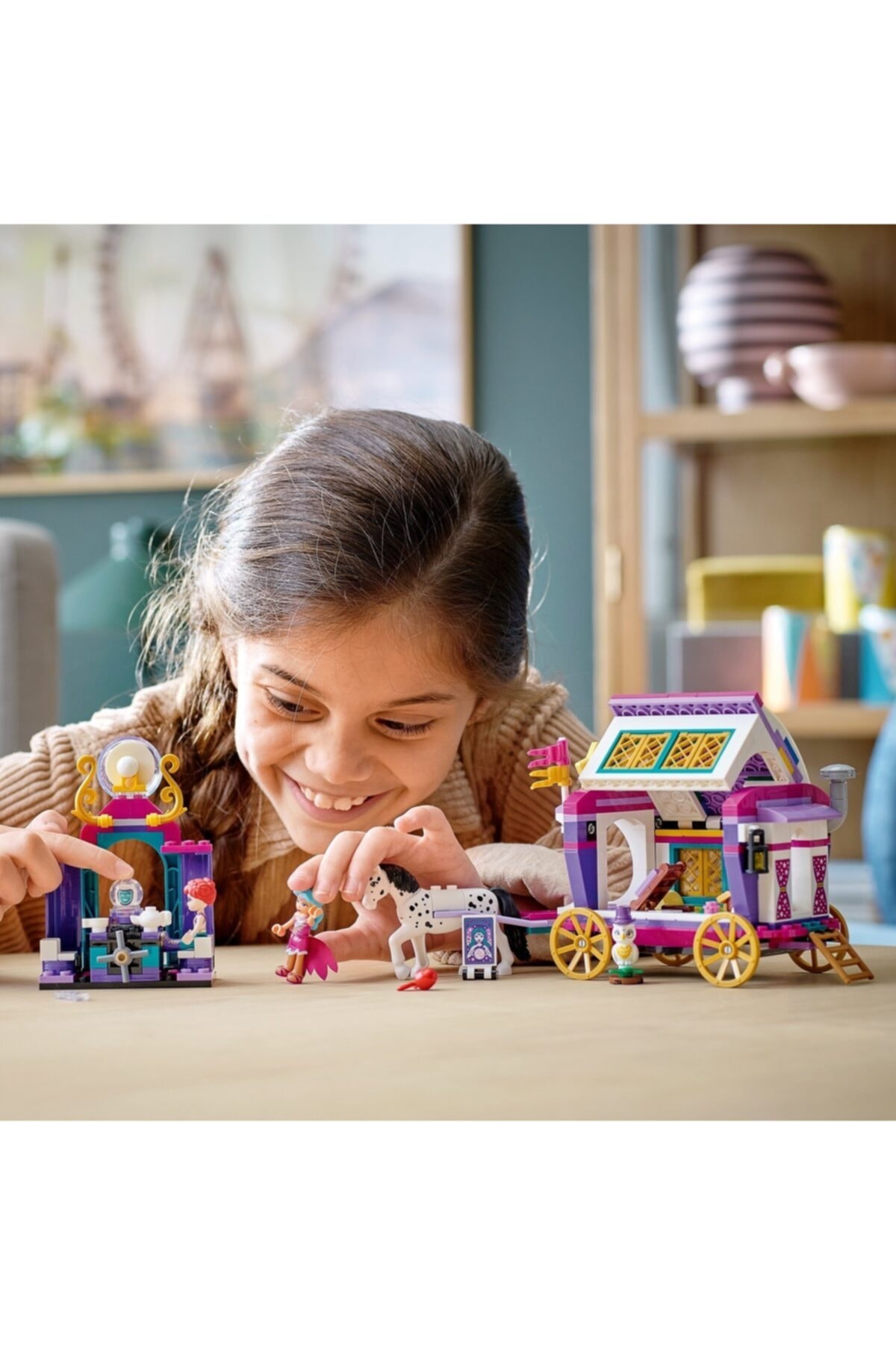 لگو و اسباب بازی های ساخت محور ® FRIENDS MAGIC CARAVAN 41688 ست ساختمان کاروان جادویی برای کودکان 348 عدد از ترکیه LEGO