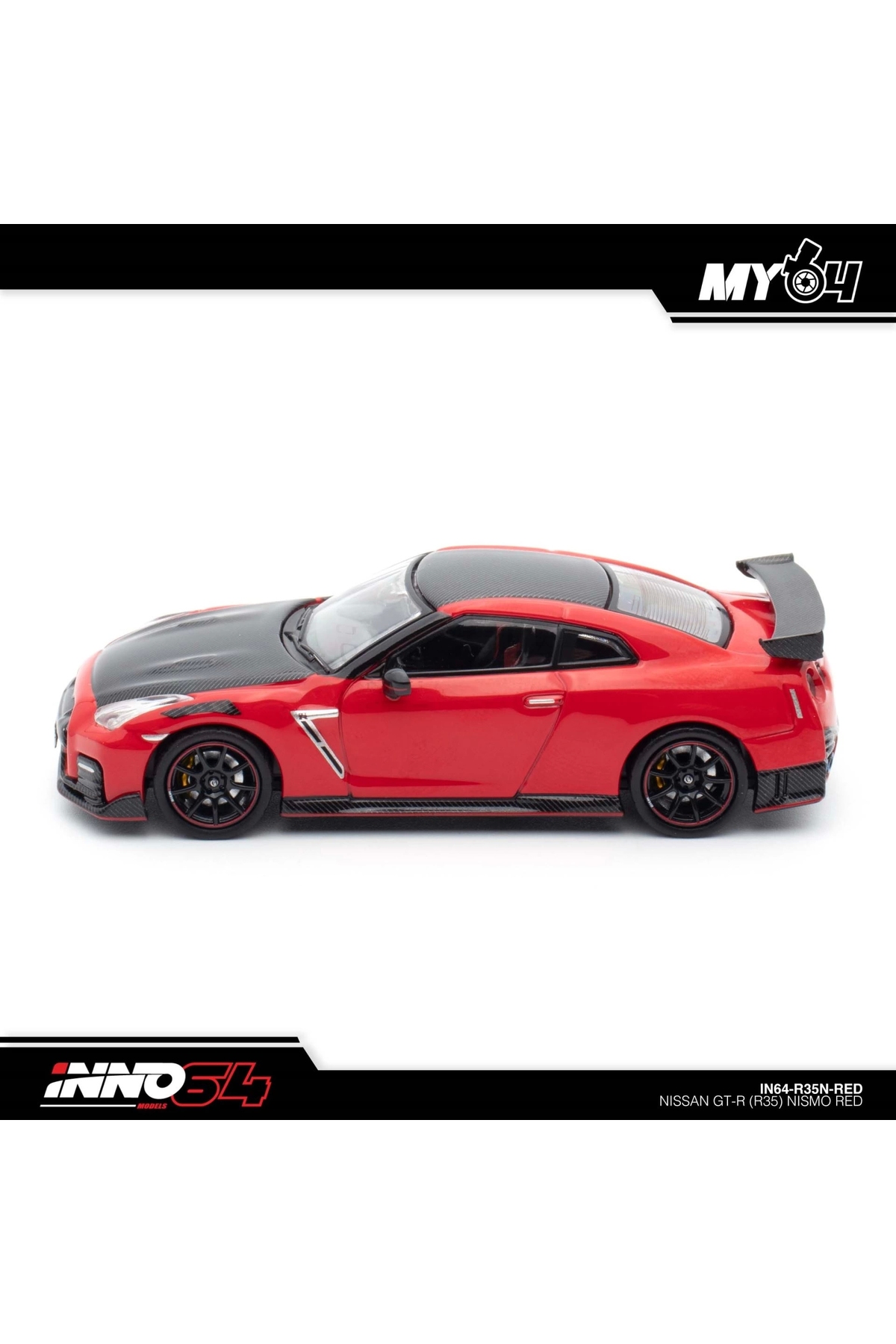 مدل خودرو INNO 1 64 NISSAN GT R R35 NISMO RED اورجینال Inno 64 Models