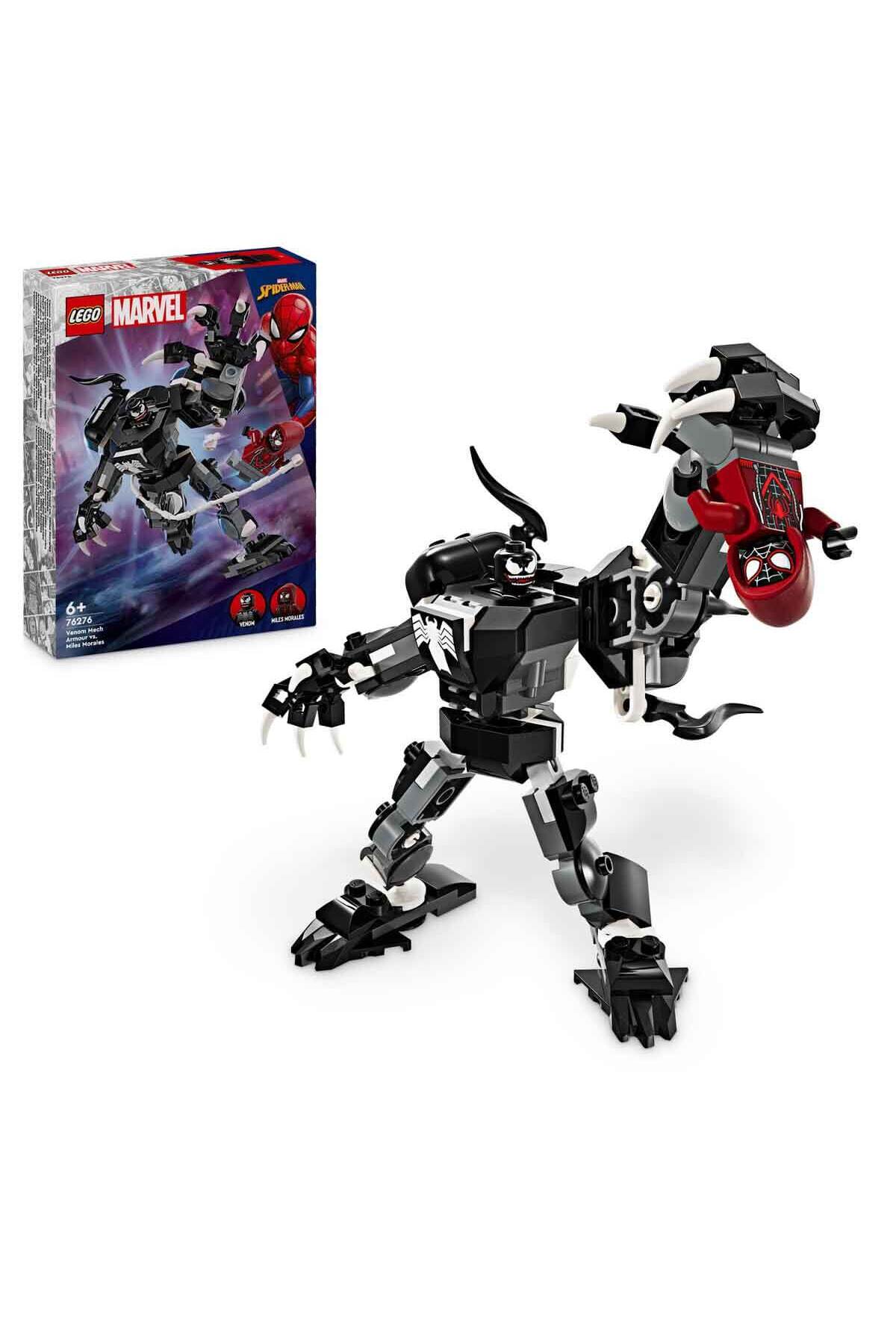لگو و اسباب بازی های ساخت محور ® MARVEL VENOM ROBOT ARMOR VS MILES MORALES 76276 SUPERHERO Y برای سنین 6 به بالا اورجینال LEGO