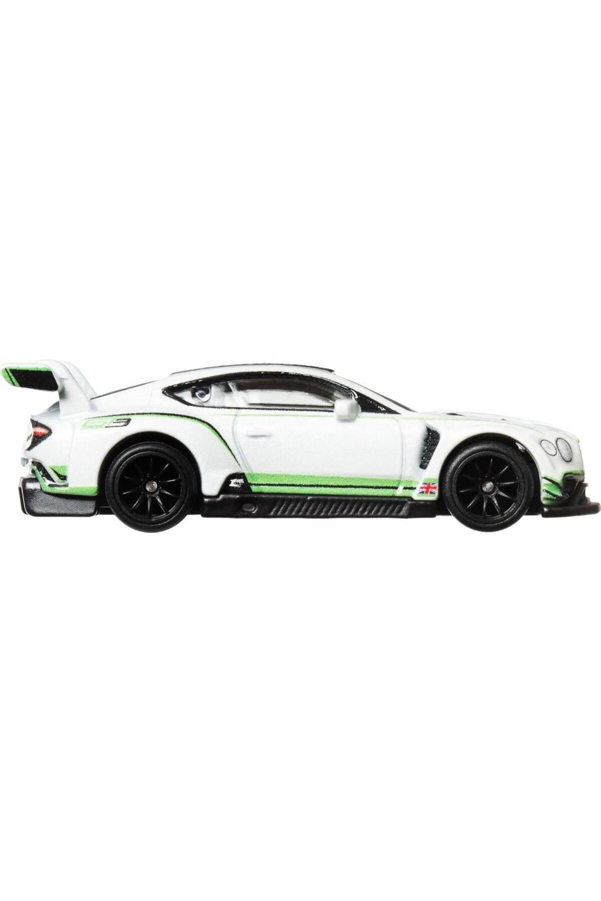 ماشین اسباب بازی PREMIUM CAR CULTURE 2018 BENTLEY CONTINENTAL GT3 HRV93 هات ویلز اورجینال HOT WHEELS
