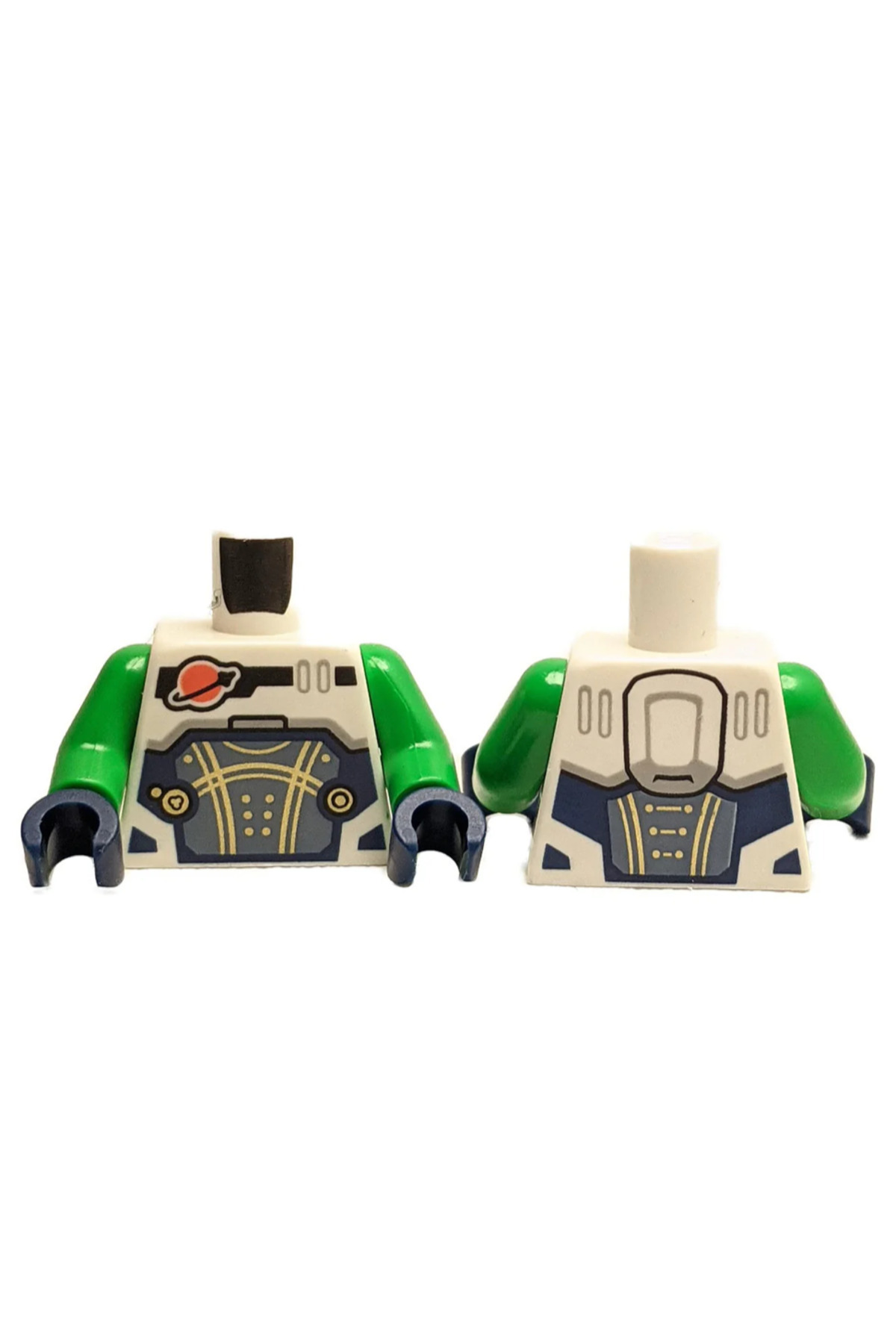 لگو لوازم جانبی MOC MINIFIGURE BODY TORSO FACORAUT سبز اورجینال LEGO