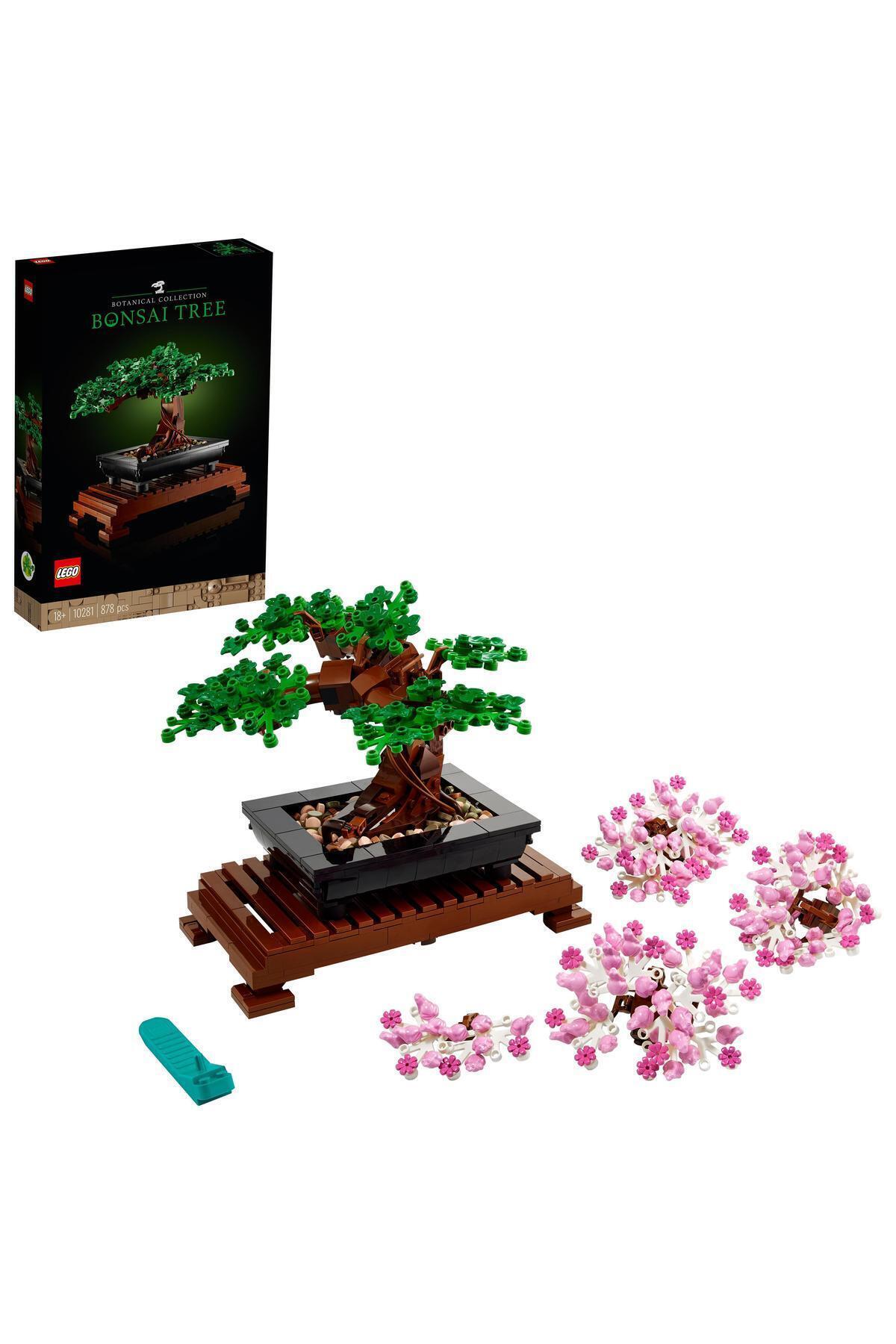 LEGO لگو ست ساختمان تزیینی کلکسیونی Icons Bonsai Tree 10281 برای بزرگسالان (878 عدد)