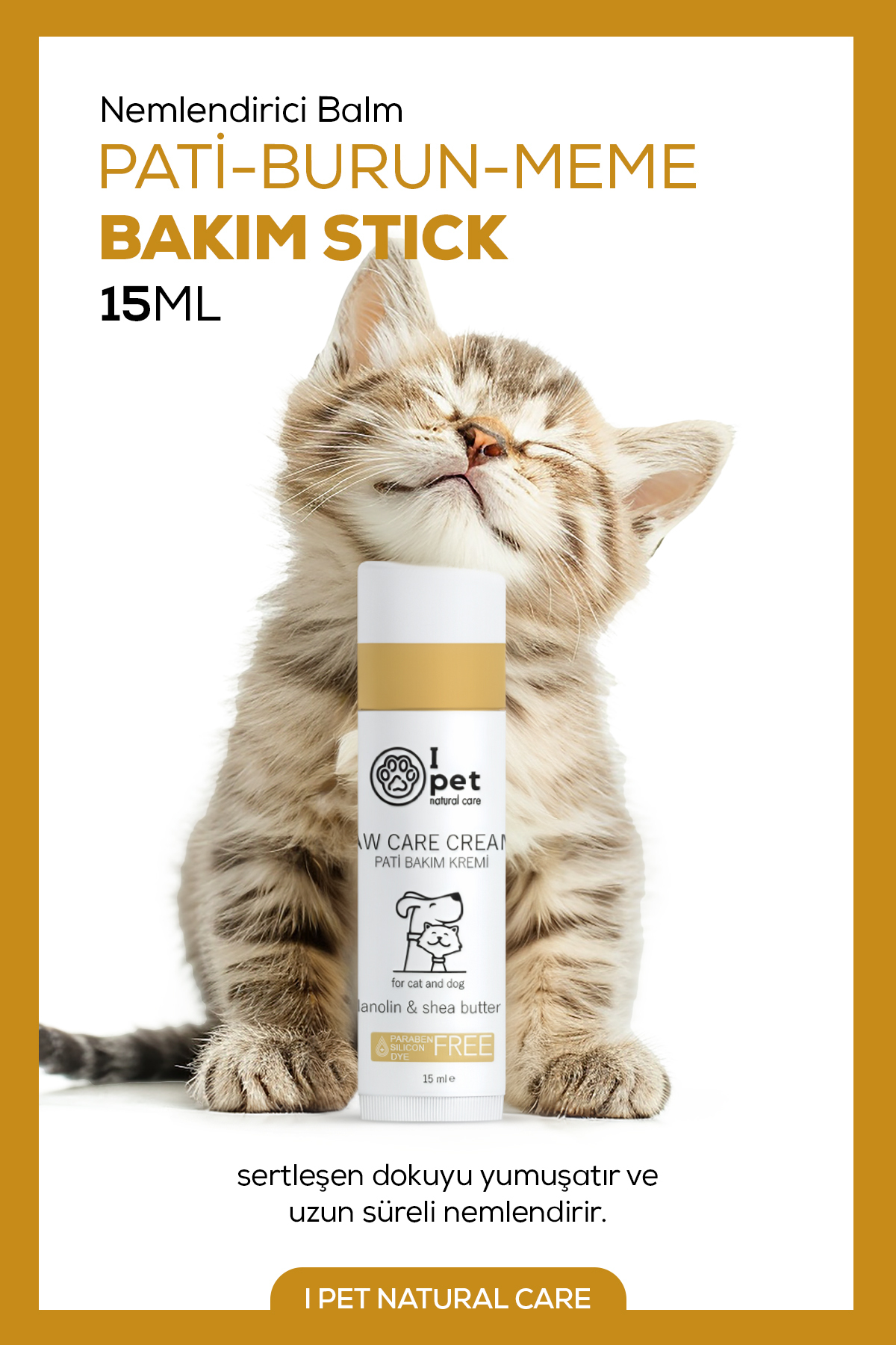 کرم استیکی مراقبت از پنجه سگ و گربه آی پت نچرال کر I PET NATURAL CARE