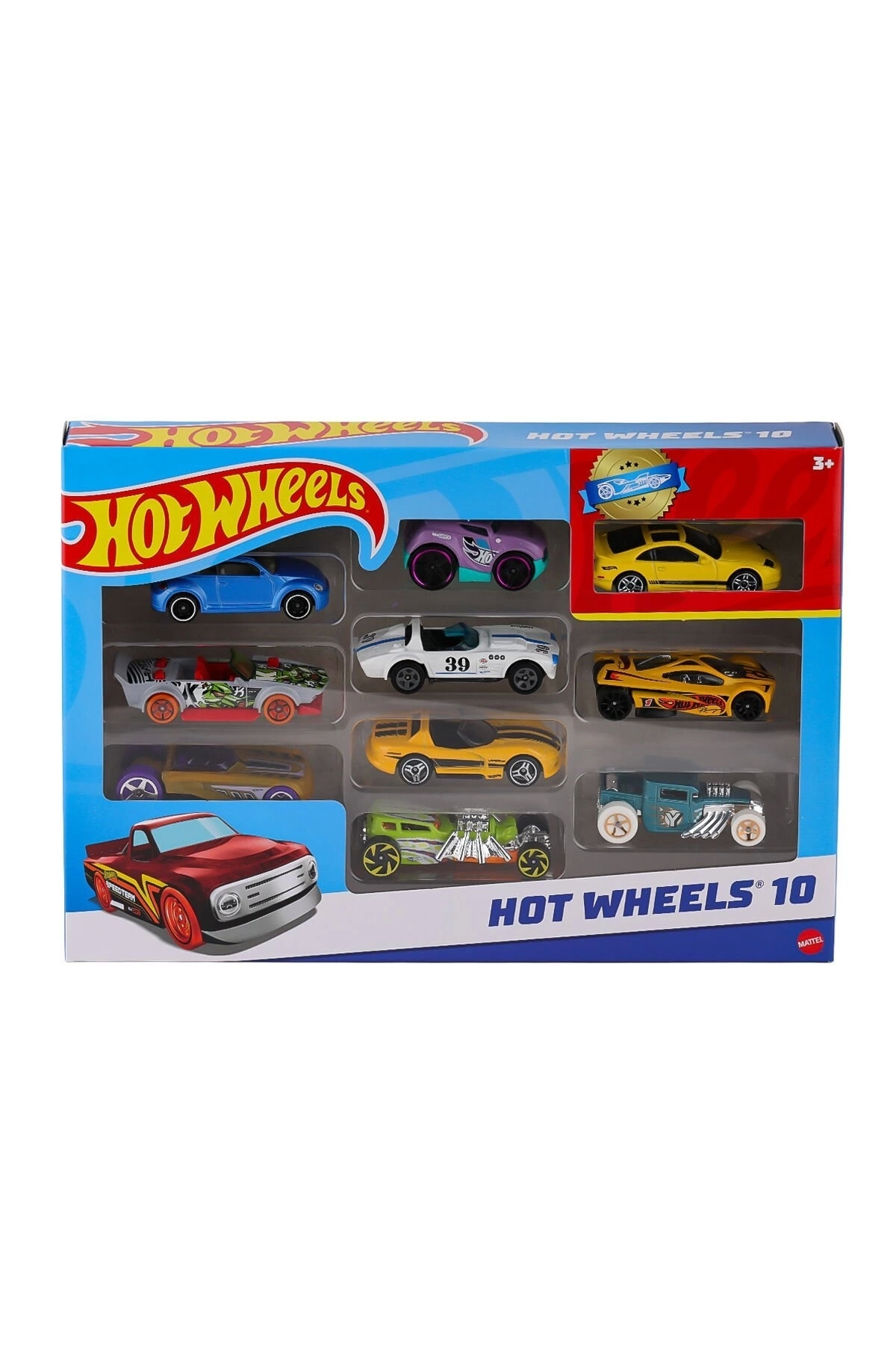 ماشین اسباب بازی 54886 چرخ های داغ 10 مجموعه مخلوط ASORTI هات ویلز اورجینال HOT WHEELS