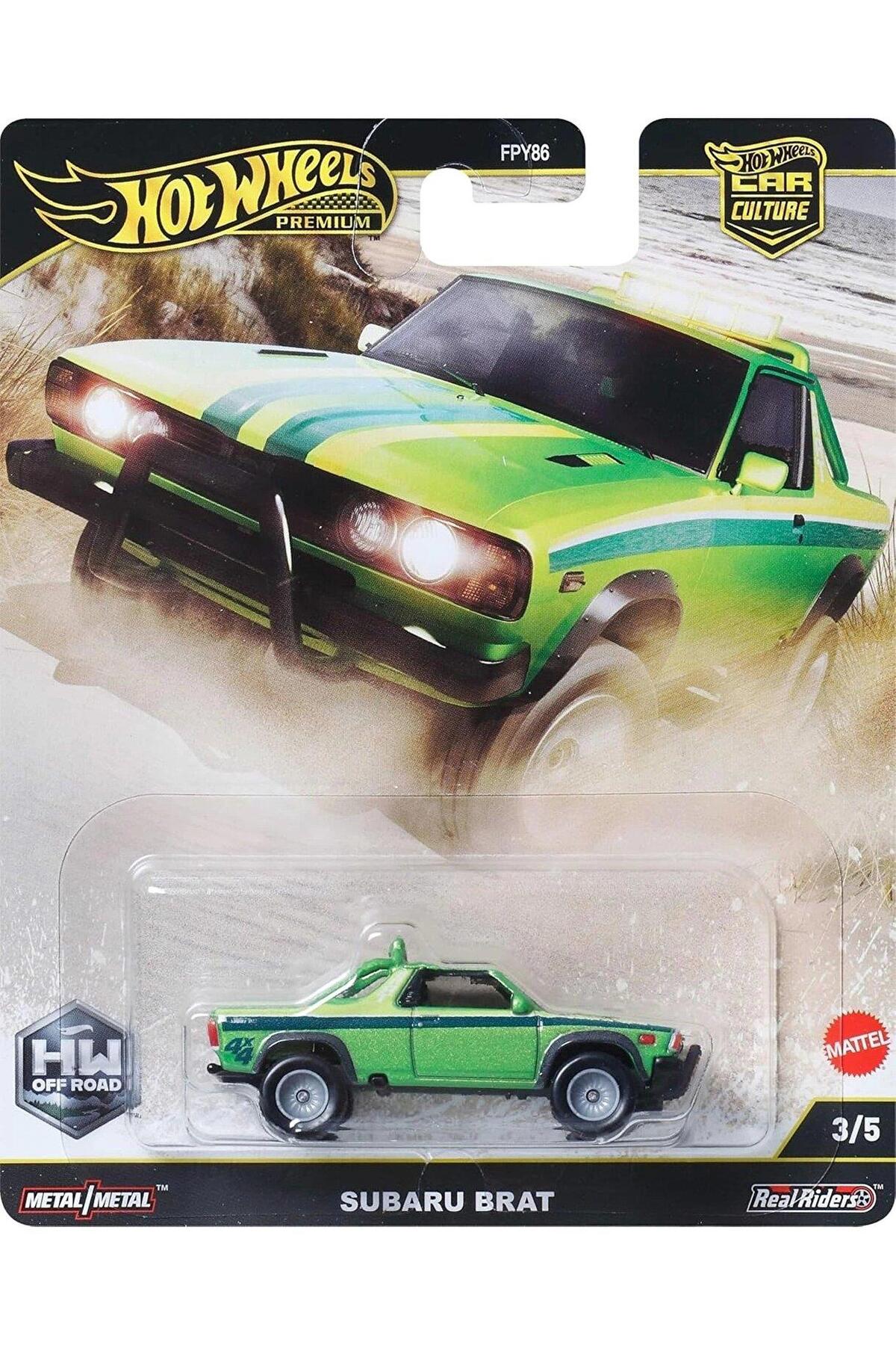 ماشین اسباب بازی سوبارو برات JBK72 خودروهای پریمیوم آفرود از ترکیه HOT WHEELS