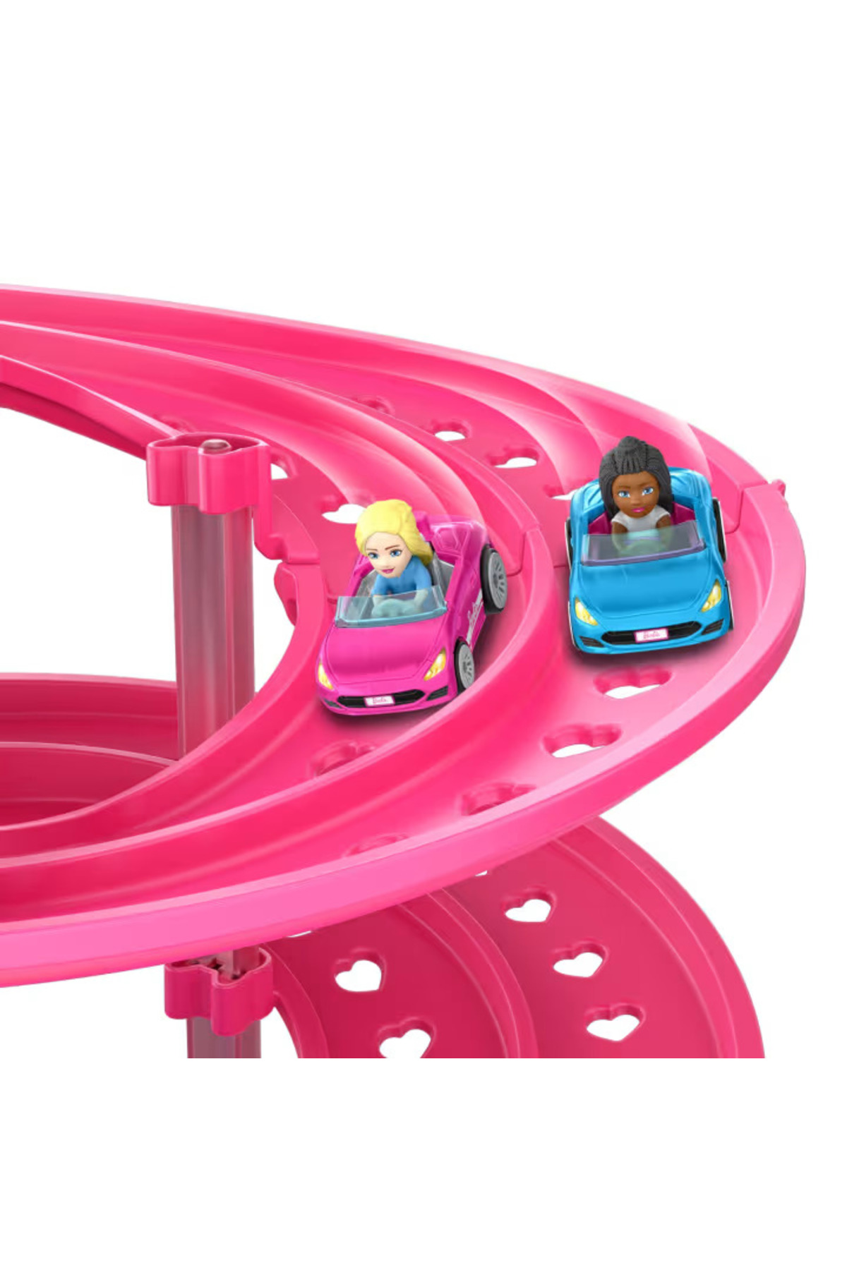 ماشین اسباب بازی RACERVERSE BARBIE PLAYSET 'MALIBU' و 'BROOKLYN' با های JDD65 HOT WHEELS