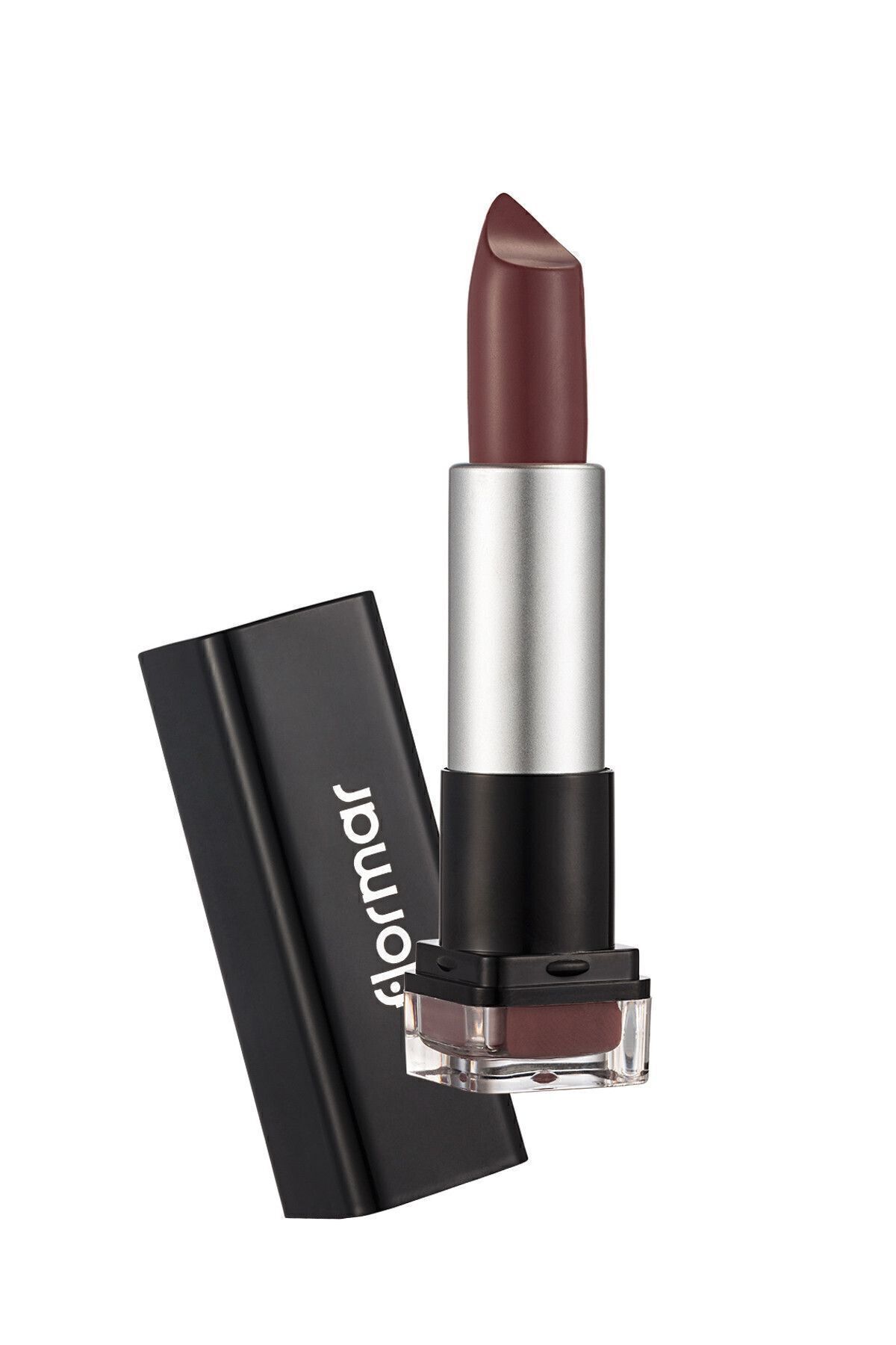 رژ لب مات HD بدون وزن رنگ قهوه‌ای فلورمار Flormar