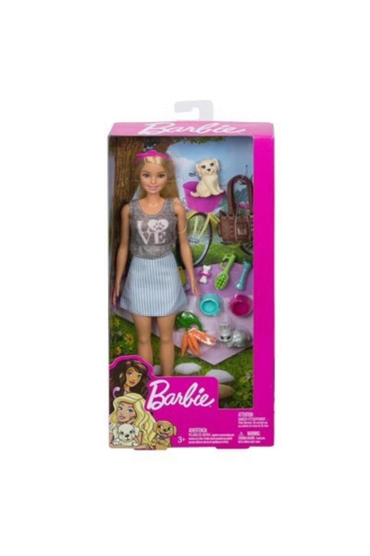 عروسک های اسباب بازی و لوازم جانبی دوستان ناز حیوانات اورجینال Barbie