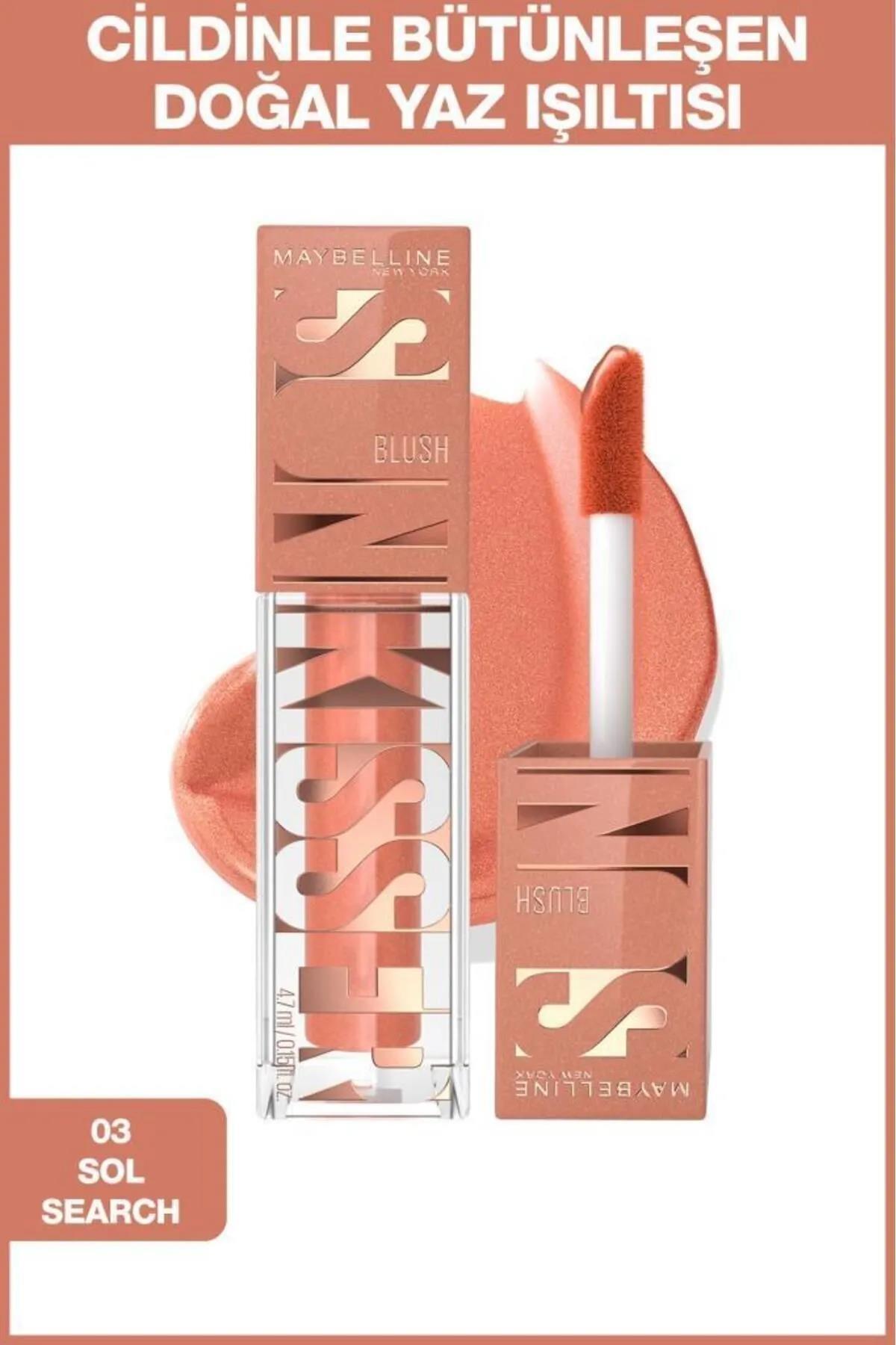 رژگونه مایع سان کیسر ۰۳ لفت سرچ میبلین Maybelline New York