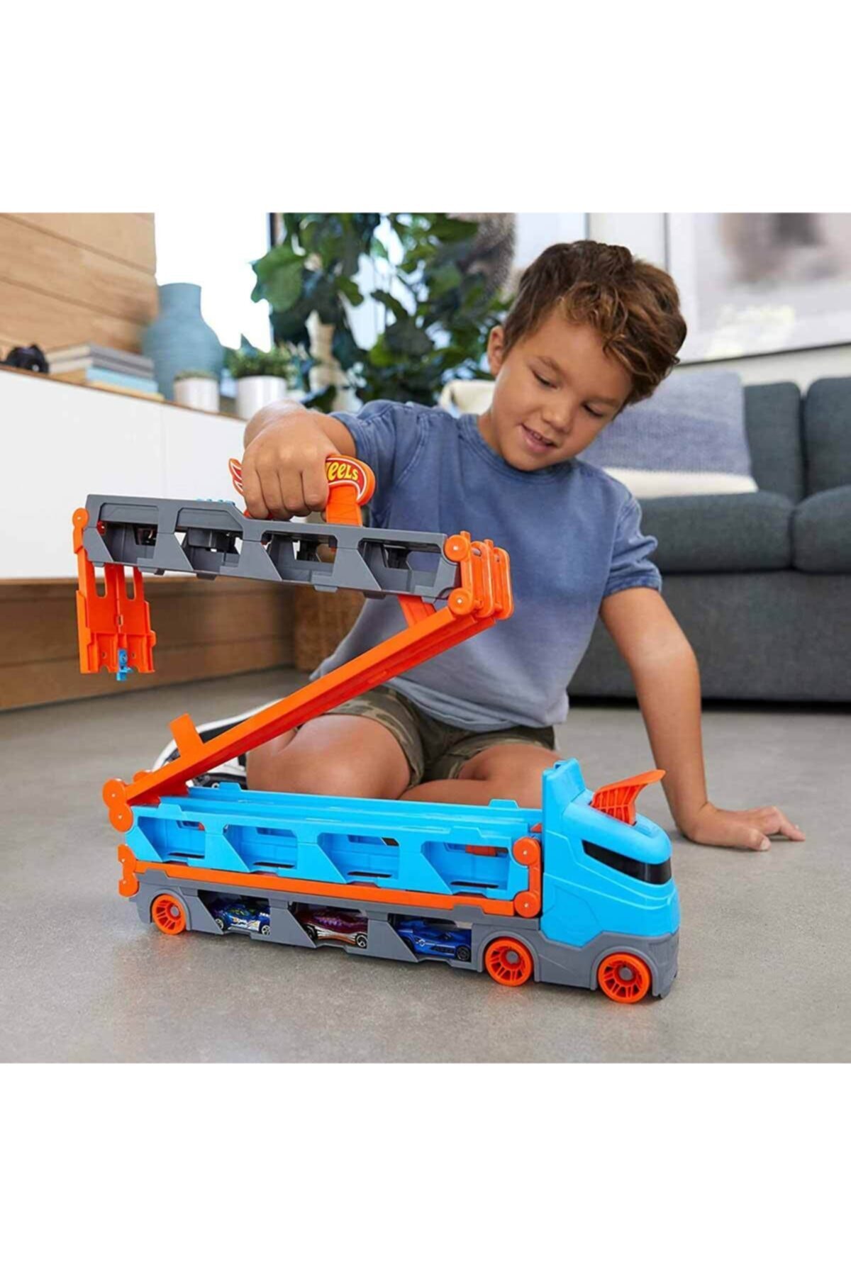 ست وسیله نقلیه کامیون مسیر سرعت هات ویلز اورجینال HOT WHEELS