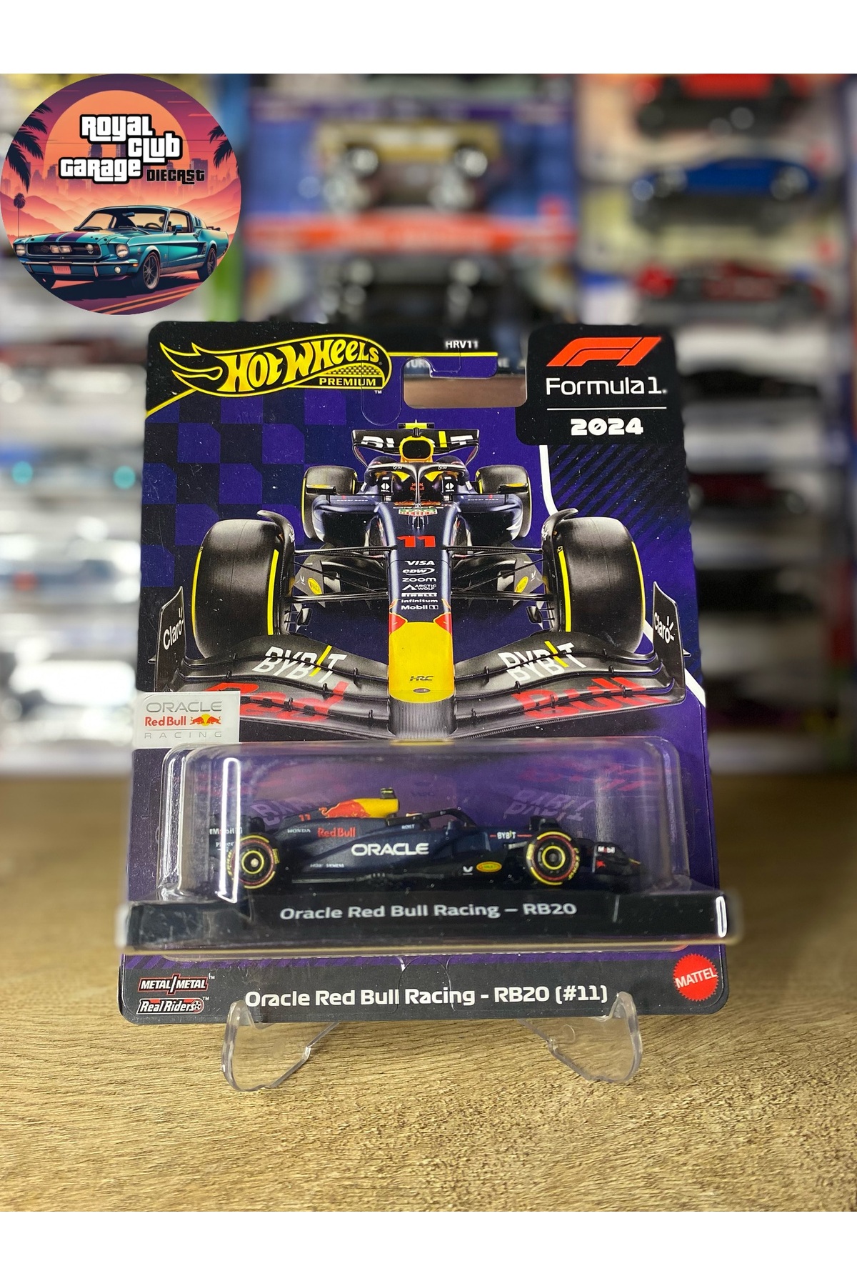 ماشین اسباب بازی ORACLE RED BULL RACING RB20 11 FORMULA1 2024 PREMIUM 1 64 از ترکیه HOT WHEELS