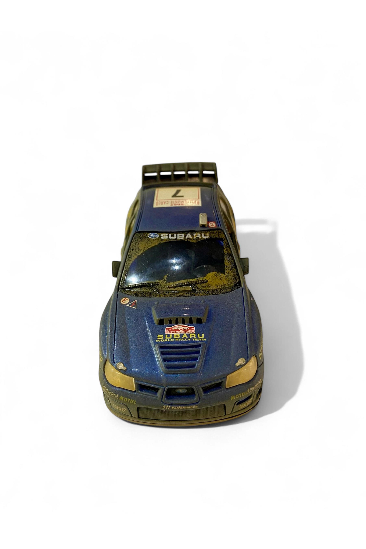 مدل خودرو نسخه 1 36 2007 سوبارو ایمپرزا WRC MUDDY بررسی چک اورجینال Kinsmart