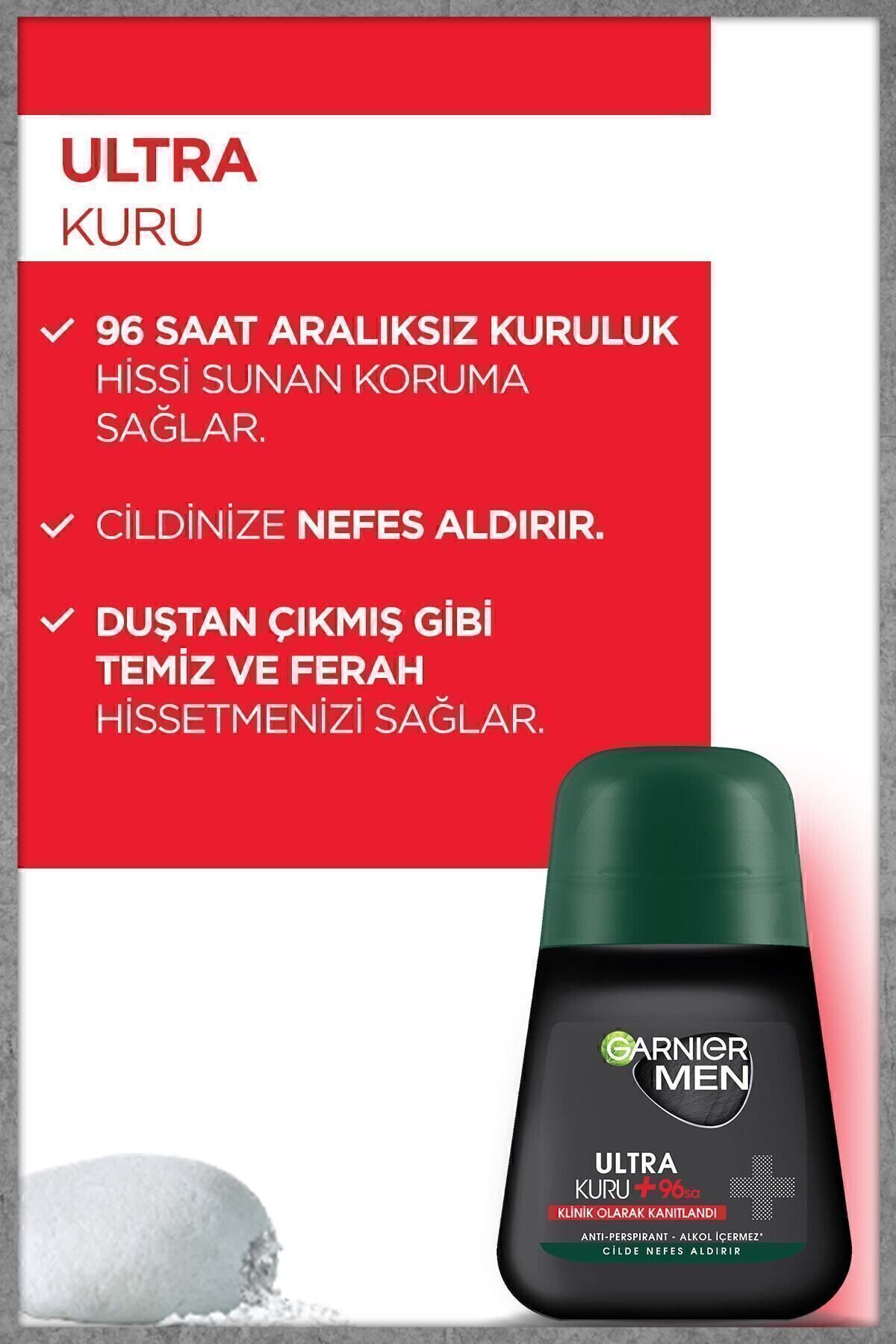 Garnier ضدعرق رول آن مردانه حجم 50 میلی لیتر گارنیه