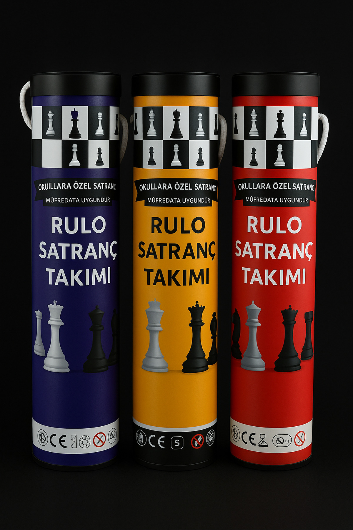 شطرنج MEB ROLL CHESS سازگار اورجینال Venino
