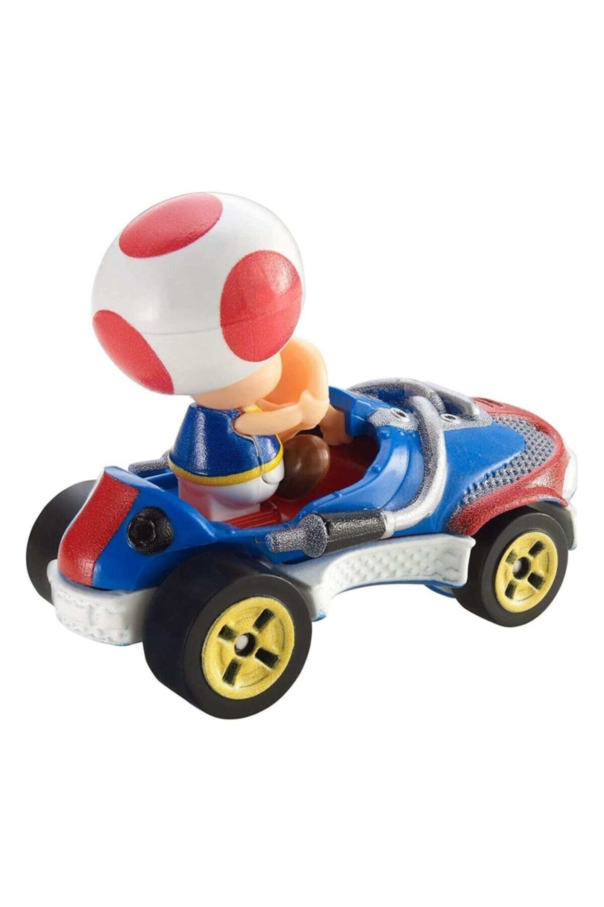 ماشین اسباب بازی وسیله نقلیه کاراکتر کارت ماریو TOAD GBG25 GBG30 محصول دارای مجوز هات ویلز اورجینال HOT WHEELS
