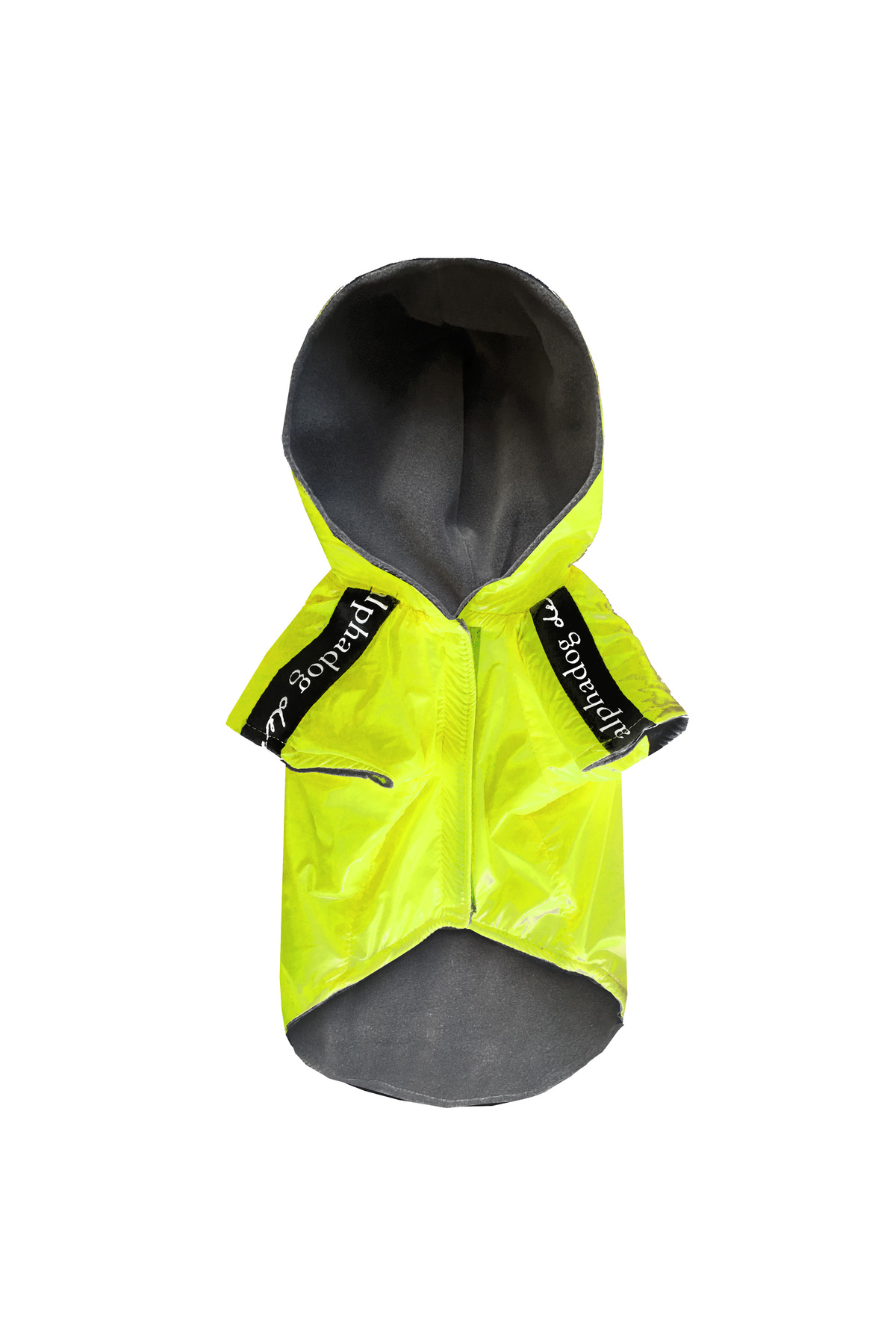 کاپشن بارانی کلاه‌دار سگ آلفادگ دیزاین Alphadog Design Flash Yellow، زرد