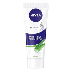 کرم دست مرطوب‌کننده نیوآ Nivea با آلوئه‌ورا و روغن جوجوبا ۷۵ میلی‌لیتر