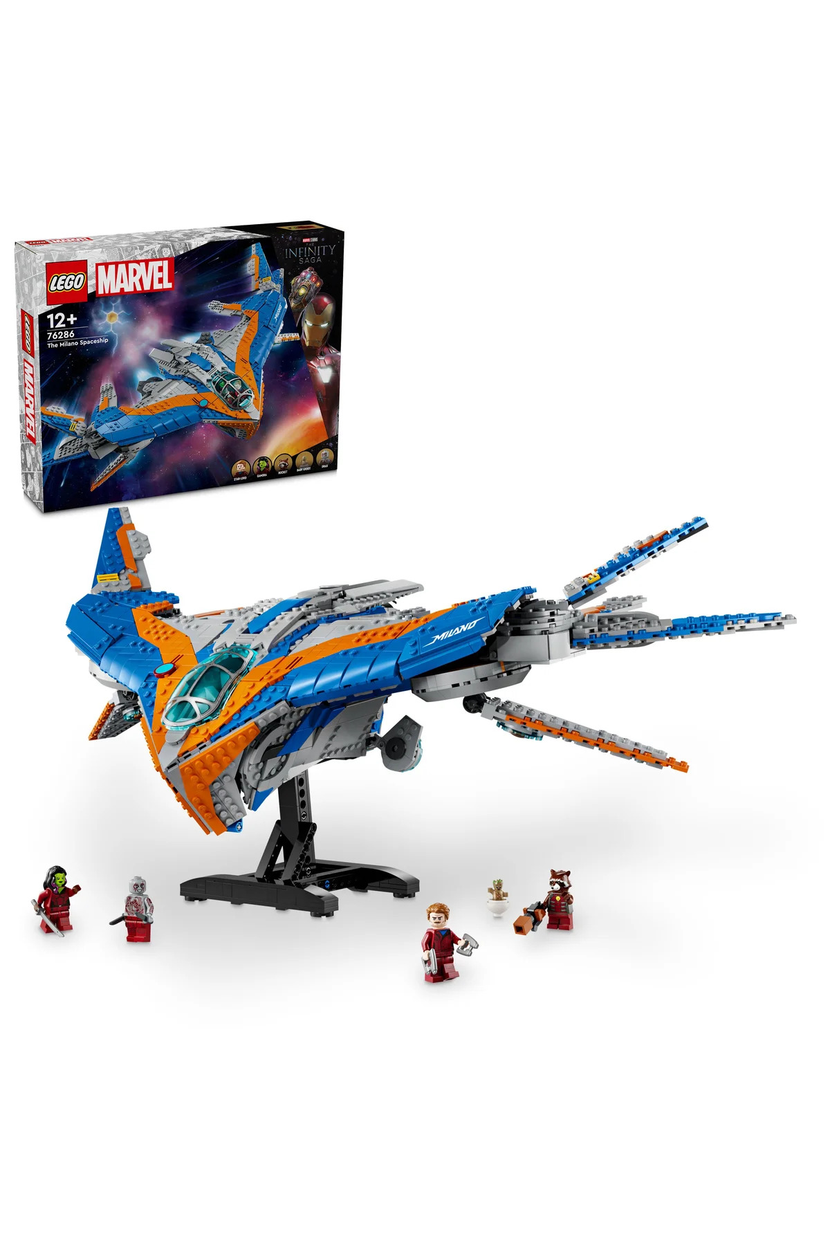 لگو و اسباب بازی های ساخت محور ® MARVEL GUARDIANS OF THE GALAXY سفینه فضایی MILANO 76286 – 12+ ست ساختمان خلاق 2090P اورجینال LEGO