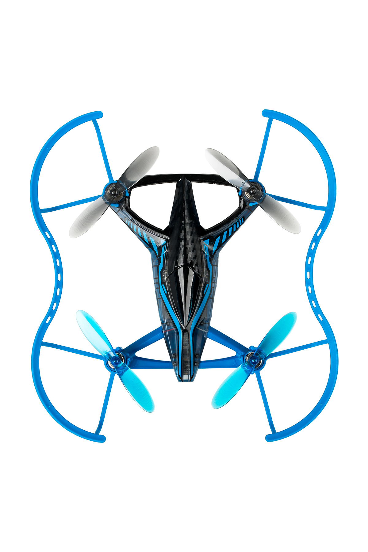 ماشین اسباب بازی قهوه‌ای کیت مسابقات قهرمانی HyperDrone 2.4G 4CH Gyro Dual Dr Silverlit