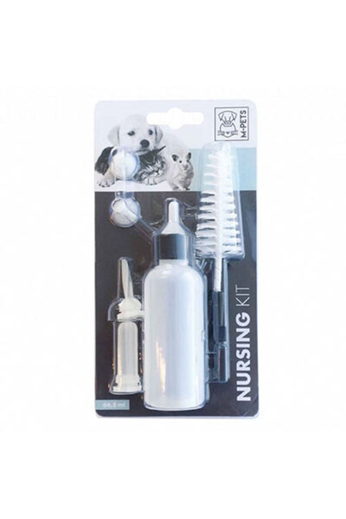 ست شیشه‌شیر حیوانات ام‌پتس M-PETS برای بچه‌گربه 66,5ml