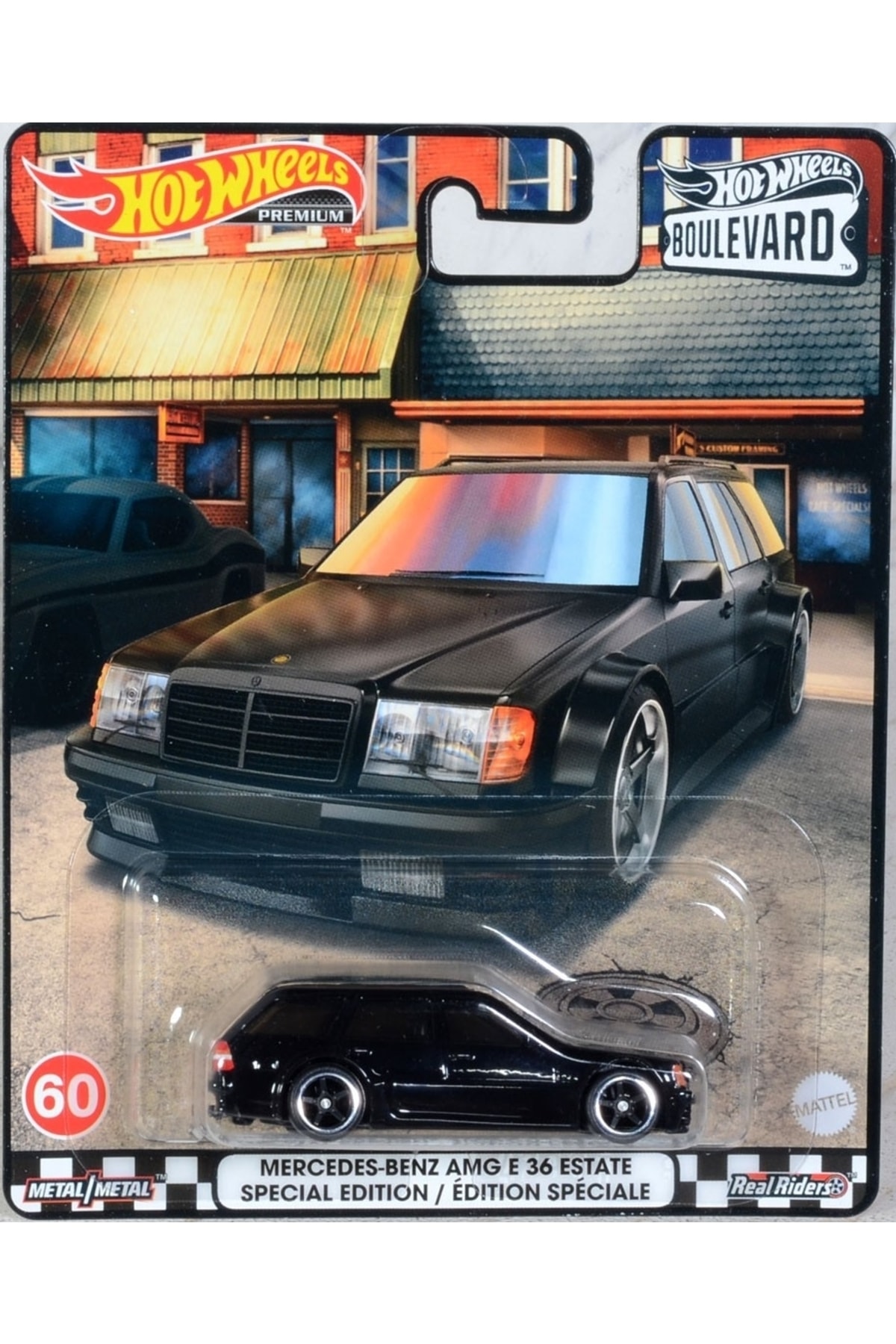ماشین اسباب بازی 2022 جدید مرسدس بنز AMG E36 ESTATE بلوار 1:64 SCALE HOTWHEELS BRAND PREMIUM از ترکیه HOT WHEELS