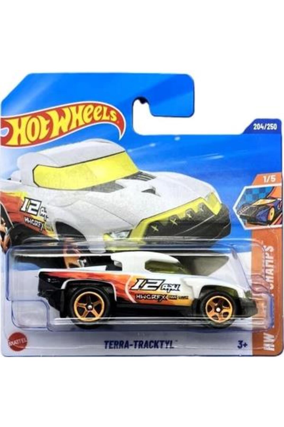 ماشین اسباب بازی اتومبیل های SINGLE TERRA TRACKTYL JBB23 هات ویلز اورجینال HOT WHEELS