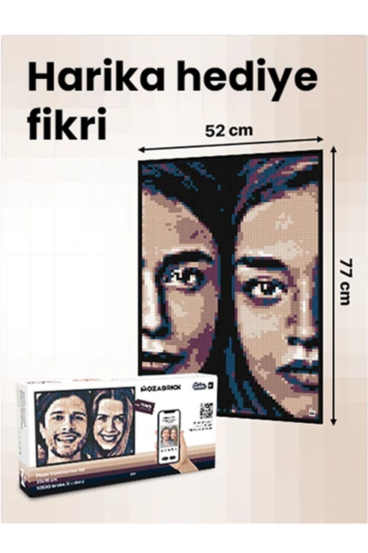 پازل رنگ M اورجینال MOZABRICK