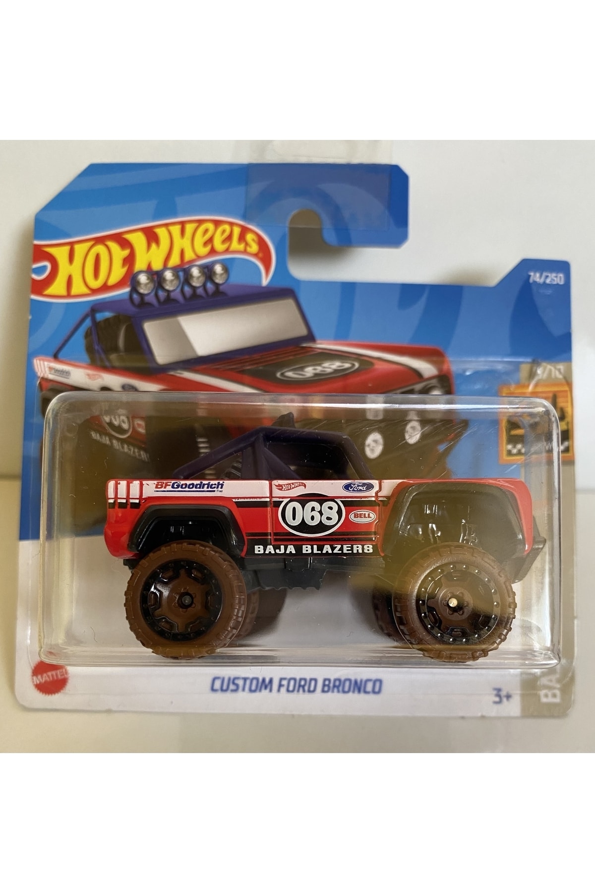 ماشین اسباب بازی HOTWHEELS سفارشی فورد برانکو هات ویلز اورجینال HOT WHEELS