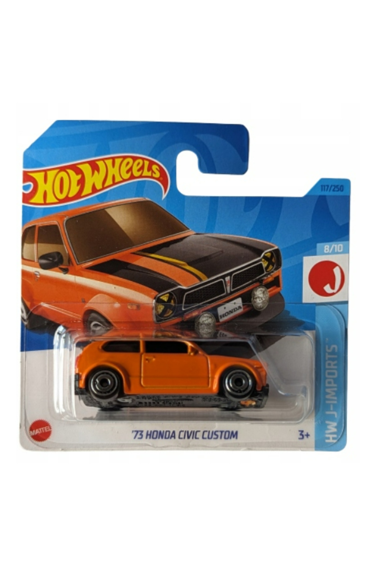 ماشین اسباب بازی '73 سفارشی مدنی هوندا هات ویلز اورجینال HOT WHEELS