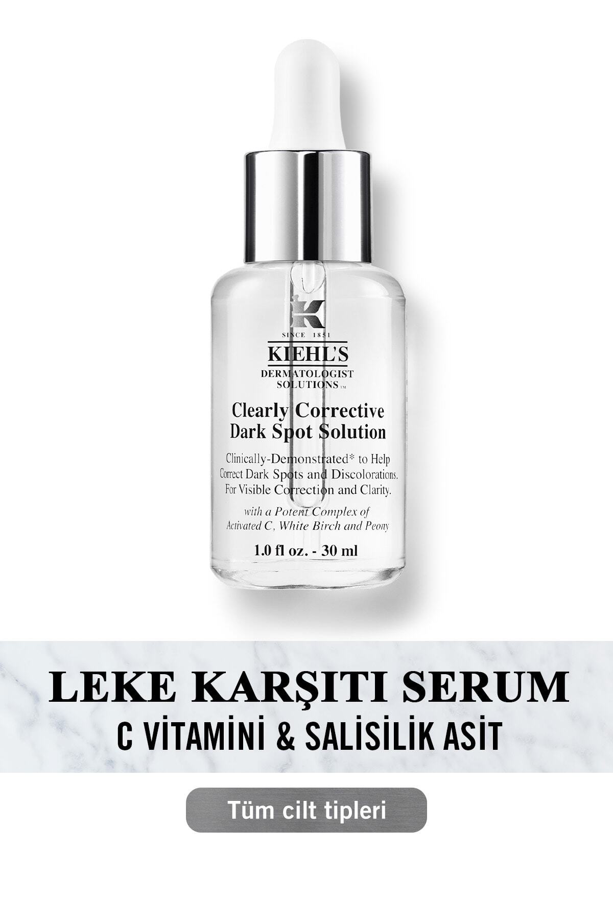 Kiehl's رفع جلد صاف سرم ضد لکه تیره کلرکتیو 30 میلی لیتر