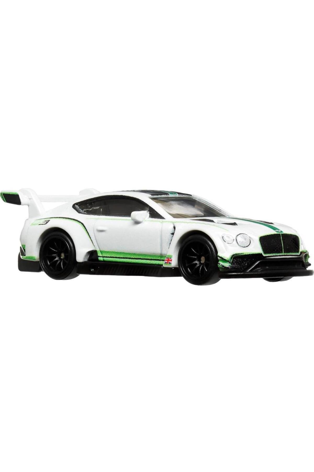 ماشین اسباب بازی PREMIUM CAR CULTURE 2018 BENTLEY CONTINENTAL GT3 HRV93 هات ویلز اورجینال HOT WHEELS