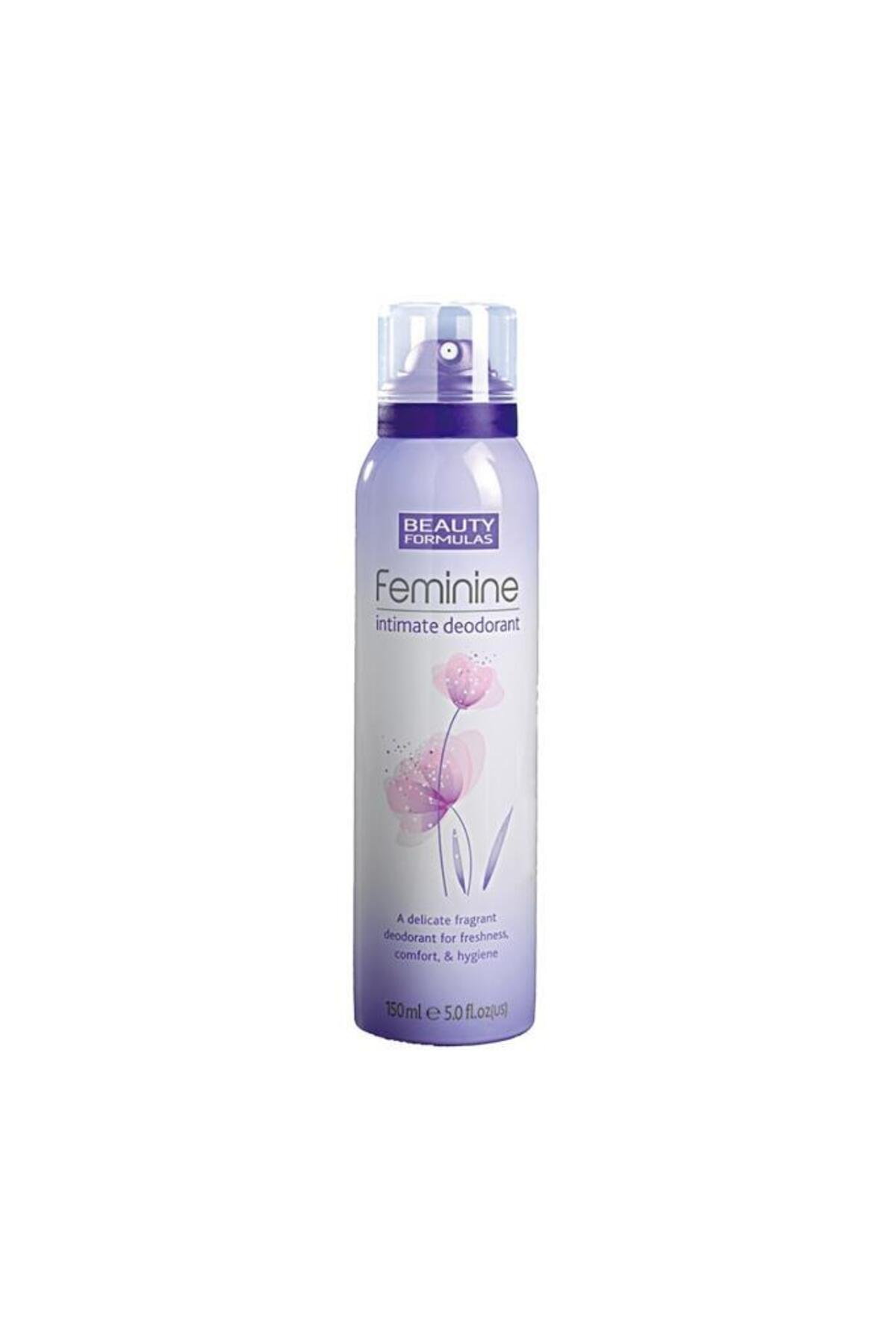 دئودورانت بانوان بیوتی فورمولاز BEAUTY FORMULAS، Feminine Intim، ۱۵۰ میلی‌لیتر زنانه