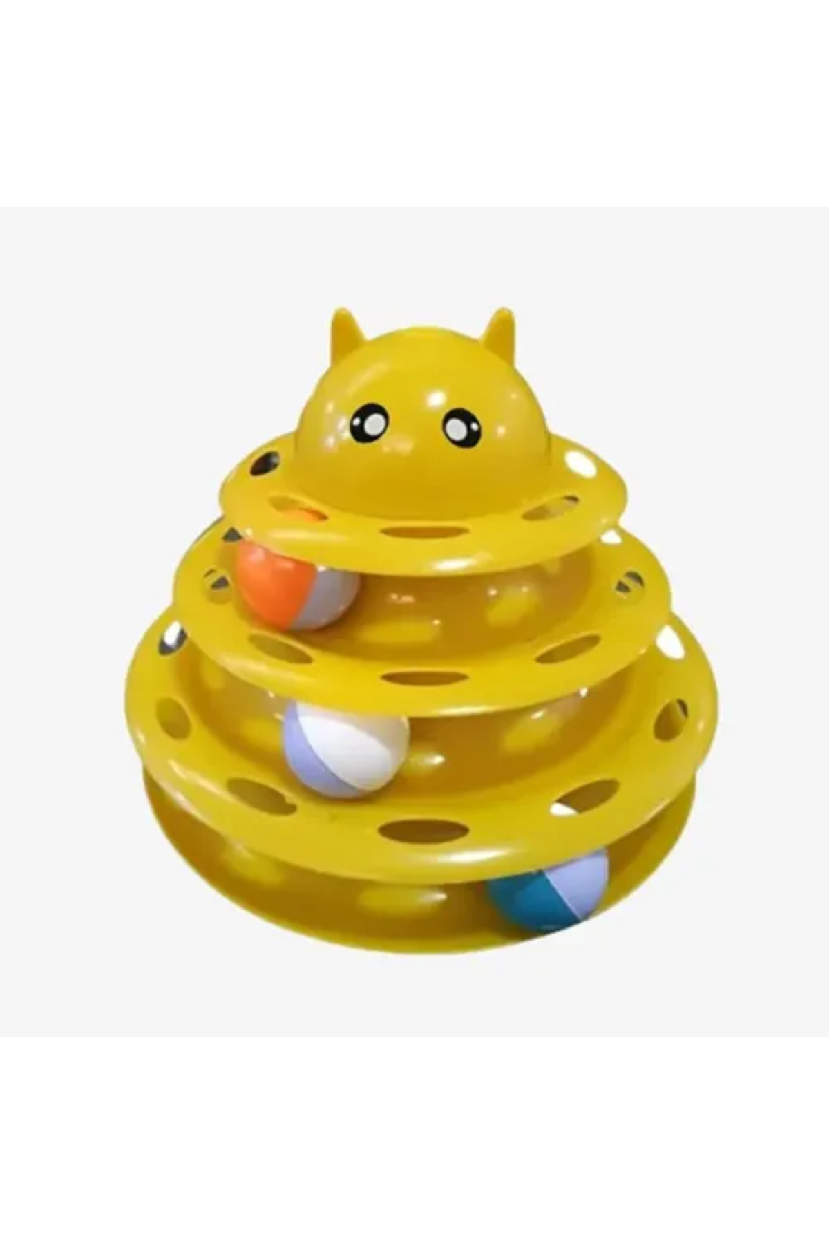 اسباب‌بازی سه‌طبقه گربه با طرح سر گربه گرندسل Grandsell PetZoom