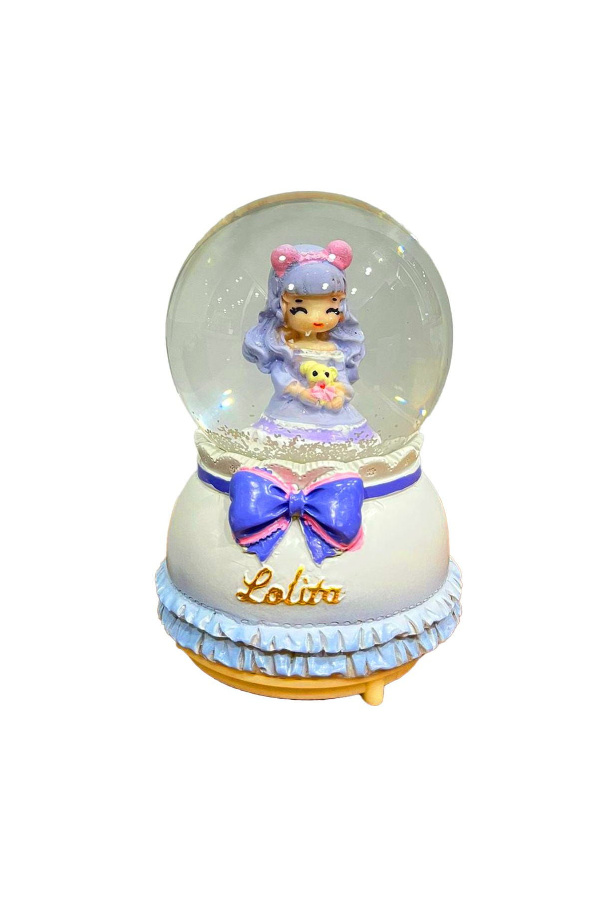 گوی برفی SNOW GLOBE شاهزاده کوچک بنفش لولیتا با صدا و نور از ترکیه Genel Markalar