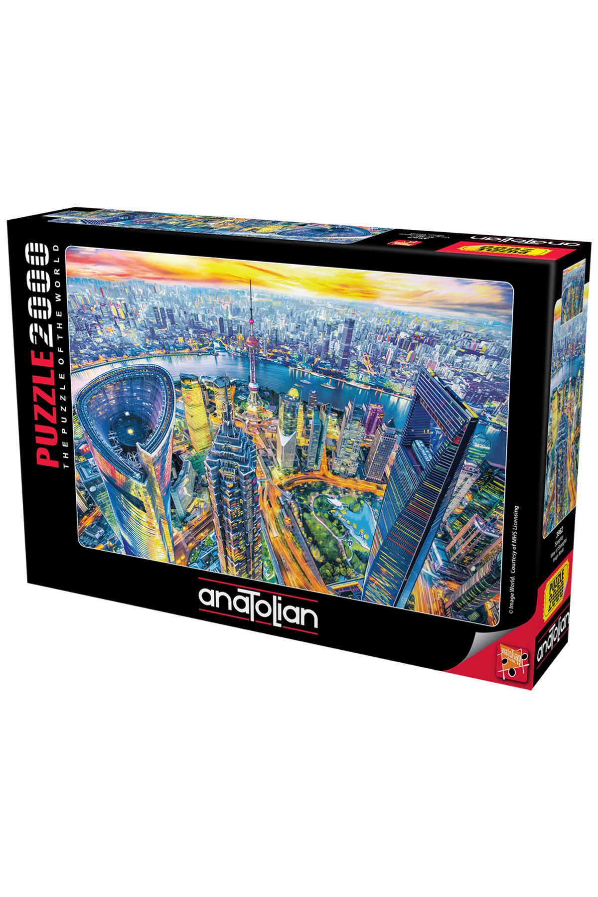 پازل 2000 قطعه شانگهای 3962 اورجینال Anatolian Puzzle