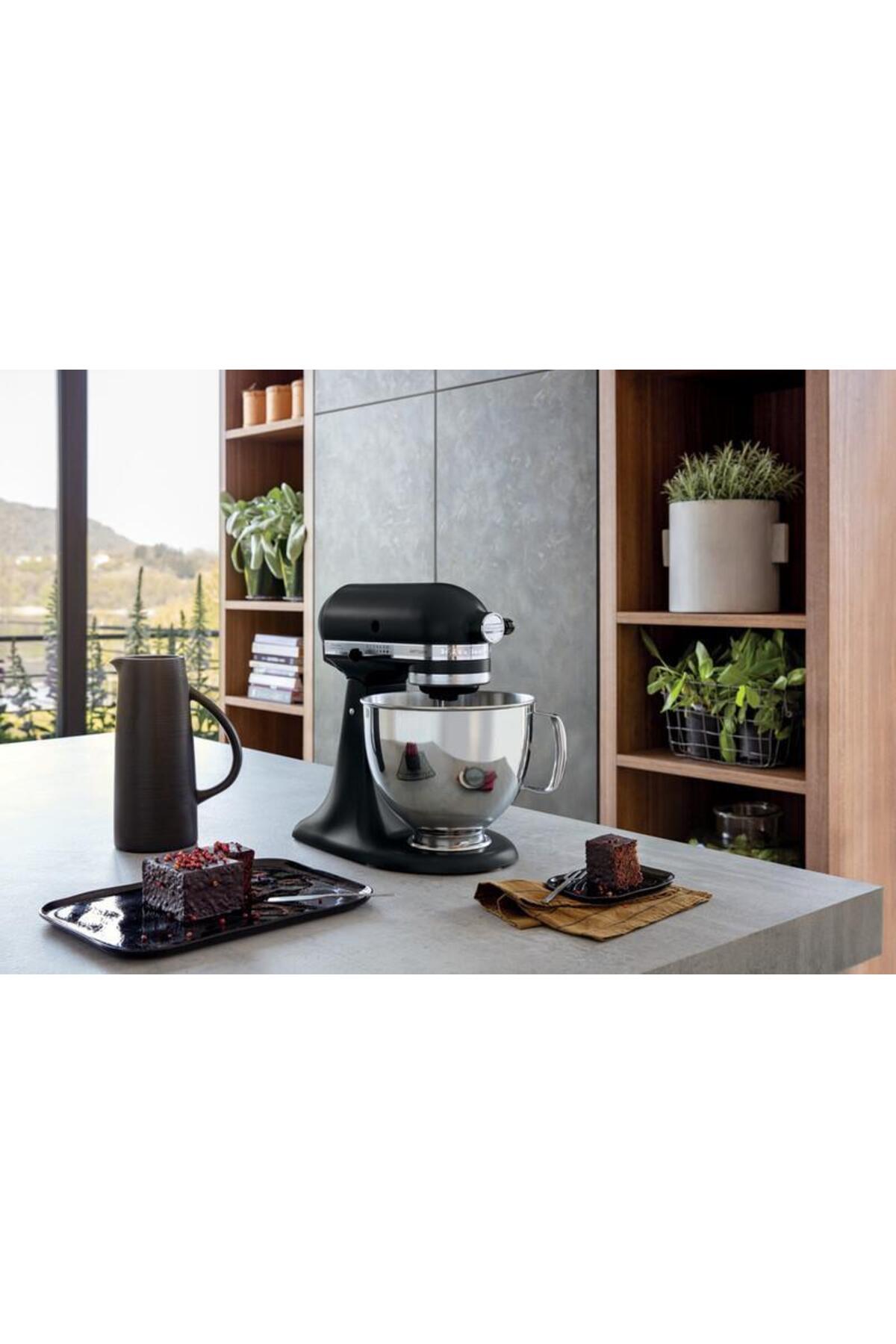 میکسر و ست پایه 4.8 لیتری ARTISAN 5KSM125EBM اورجینال Kitchenaid