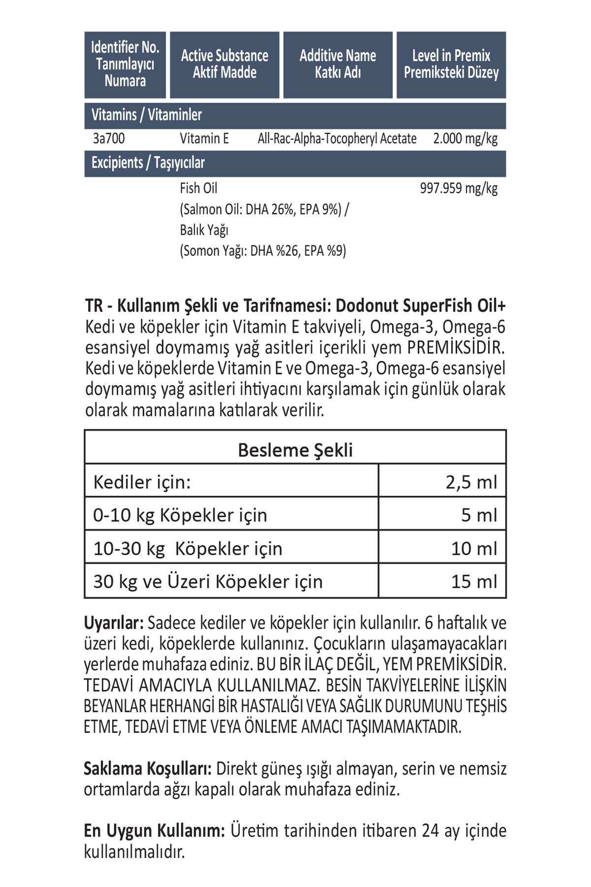 روغن سالمون گربه و سگ دودونات DODONUT Superfish Oil+، ۱۰۰٪ طبیعی، امگا ۳ و ۶، ۲۵۰ میلی‌لیتر