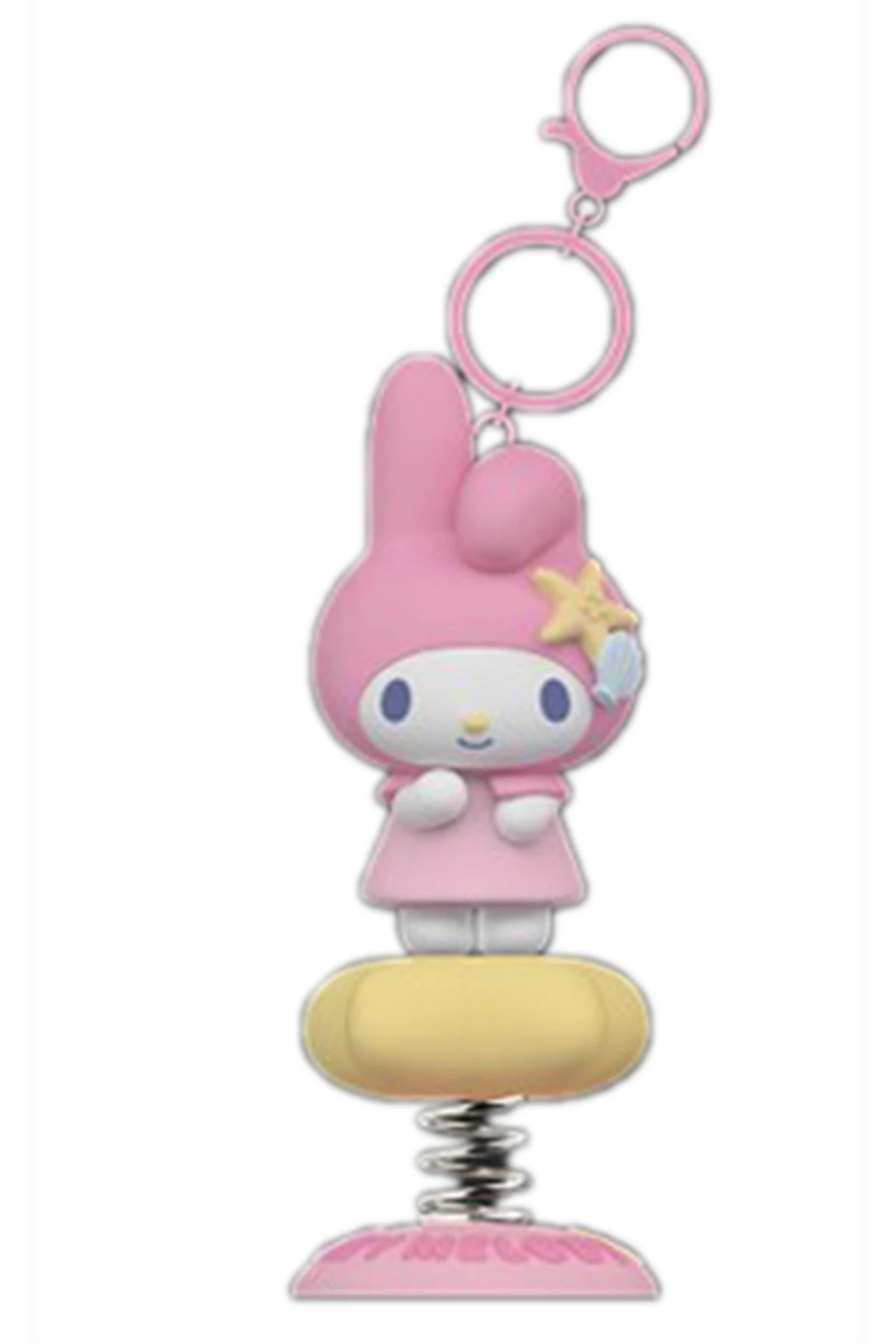جلیقه کلید زینتی ماشین متحرک گنج اقیانوس با مجوز SANRIO جاکلیدی ملودی من Miniso