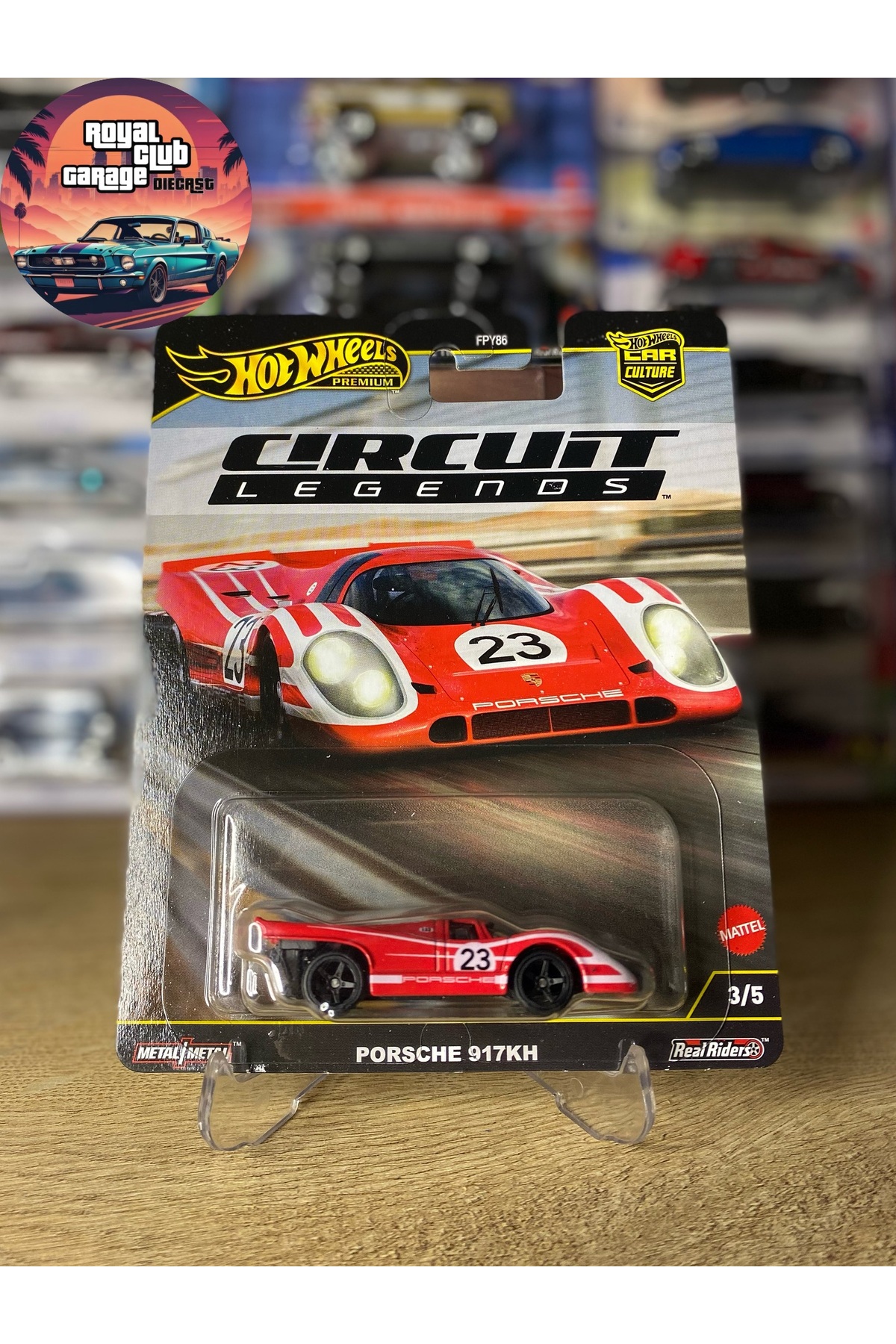 ماشین اسباب بازی PORSCHE 917KH CIRCUIT LEGENDS PREMIUM 1 64 از ترکیه HOT WHEELS