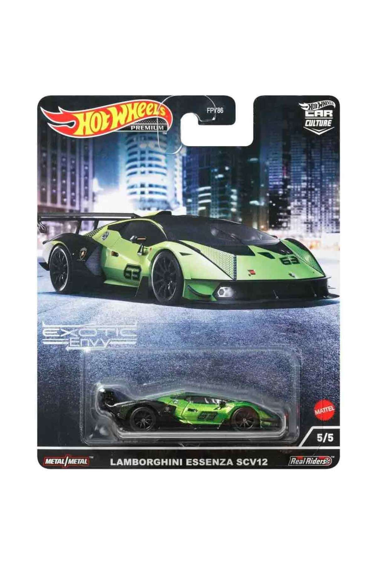 ماشین اسباب بازی CAR CULTURE 2022 EXOTIC ENVY SET 5 عددی FPY86 957M از ترکیه HOT WHEELS