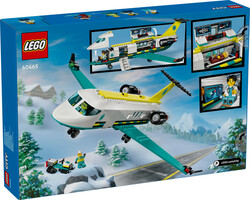 مجموعه ساختنی لگو LEGO سیتی City هواپیمای آمبولانس هوایی مدل 60465، ۴۰۳ قطعه
