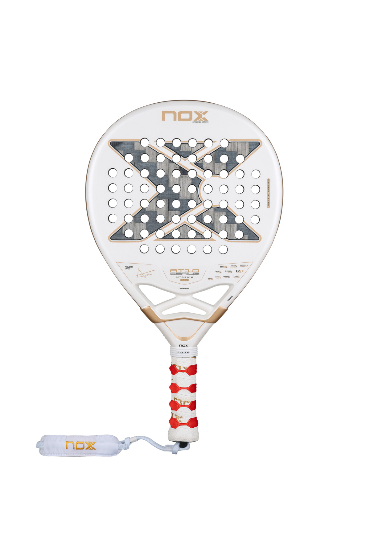 راکت پدل نوکس NOX AT10 Genius 12K Alum Xtrem 2026