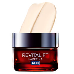 کرم شب ضدچروک لورآل پاریس Loreal Paris Revitalift Lazer X3، ۵۰ میلی‌لیتر