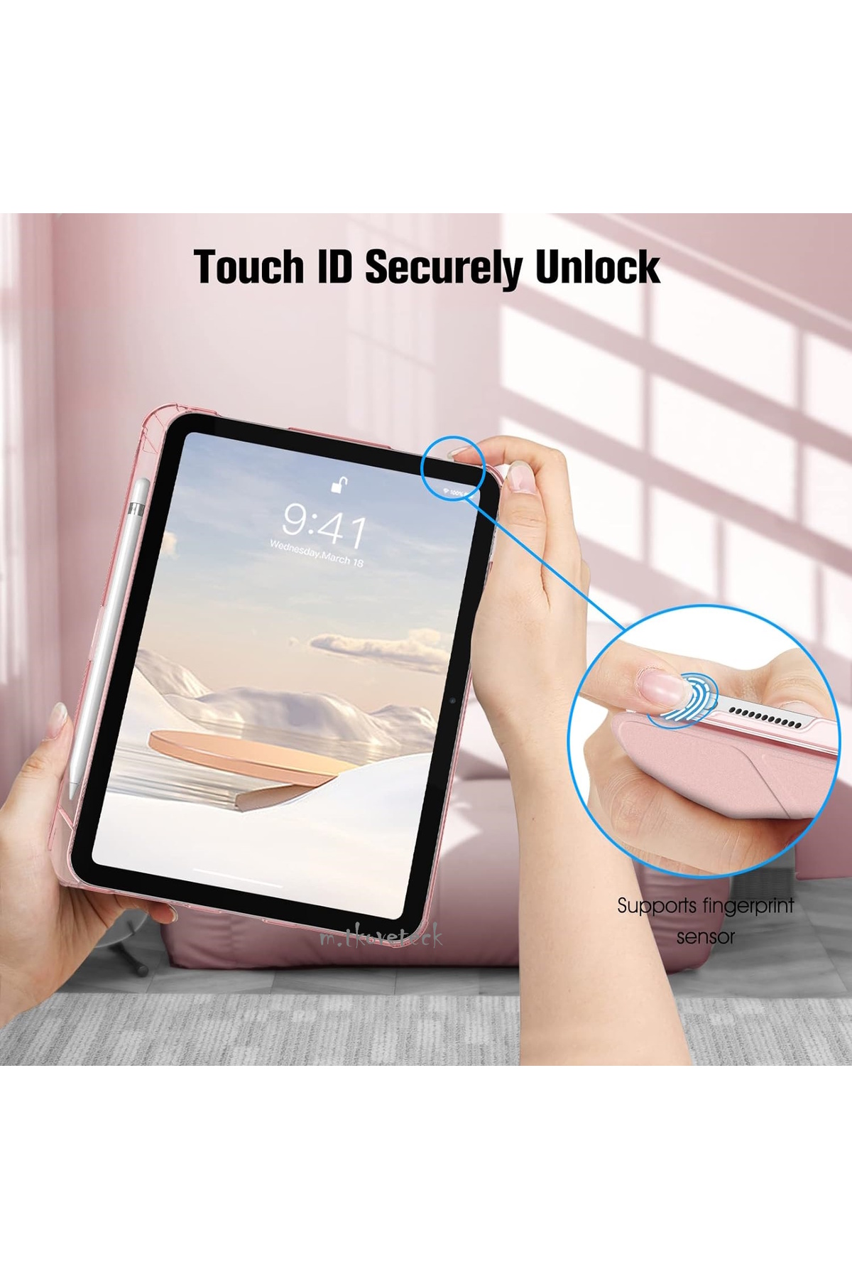 کاور تبلت IPAD 11TH GENERATION A16 11INCH 10TH 10.9INCH CASE FLIP COVER قاب کامپیوتر با محفظه قلم m.tk moveteck