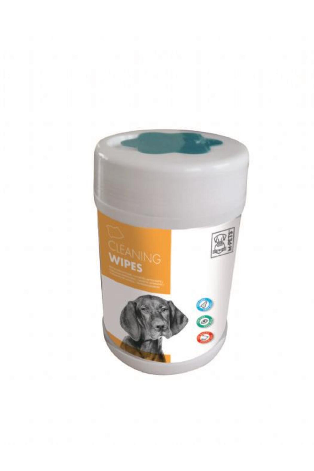 دستمال مرطوب پاک‌کننده چشم، گوش و بینی گربه و سگ ام‌پتس M-PETS، بسته ۸۰ عددی