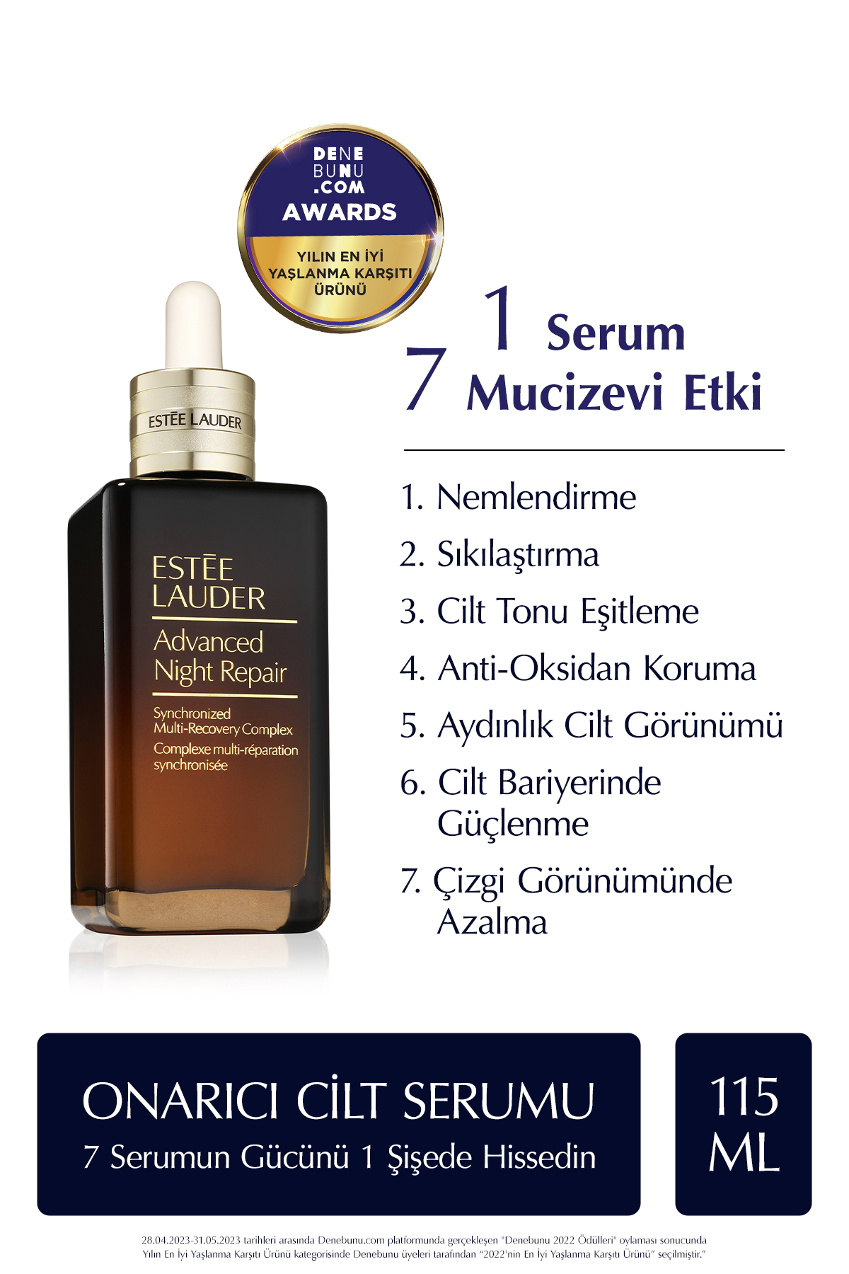 سرم ضد پیری ترمیم کننده پیشرفته شبانه استی لادر Estee Lauder
