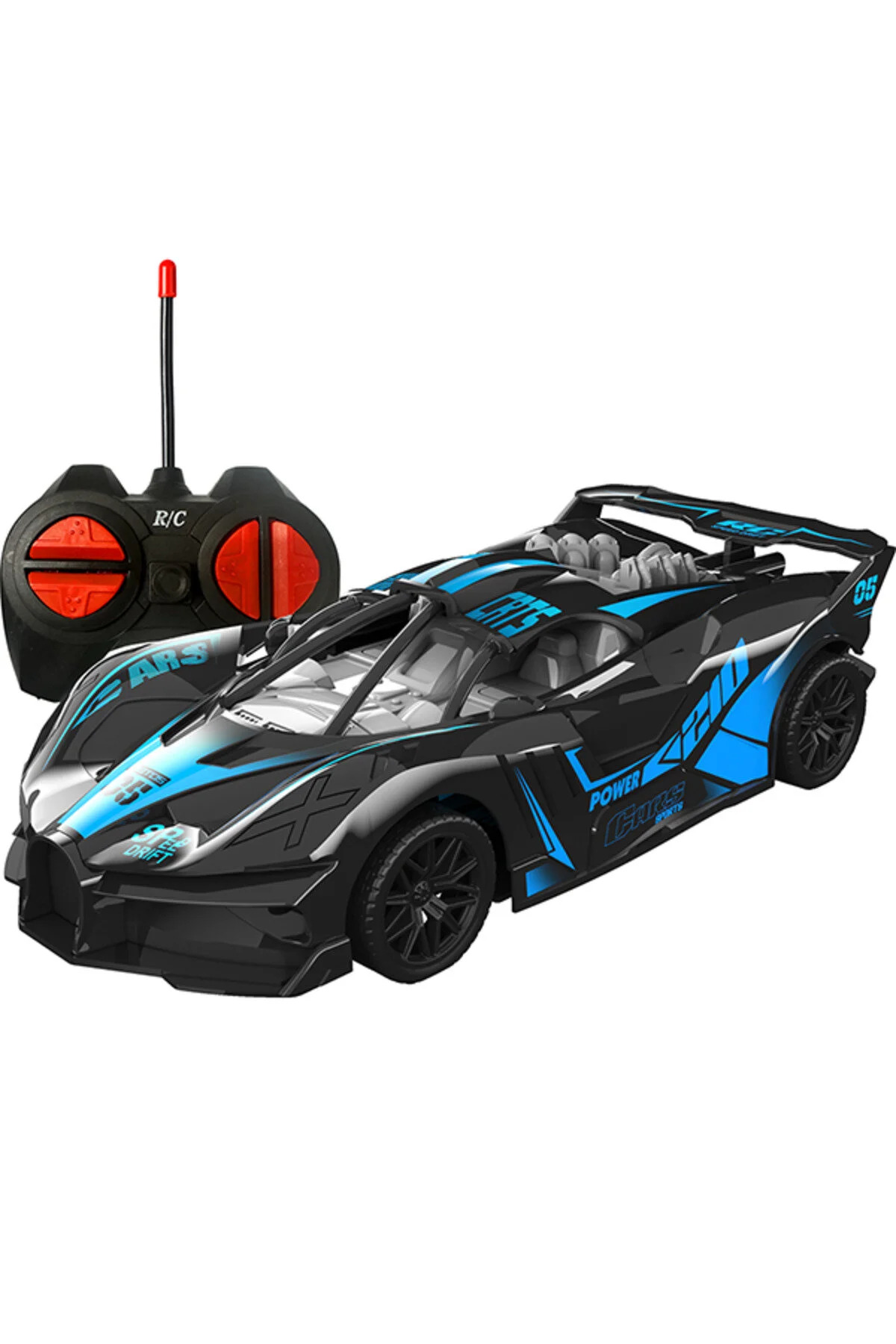 کنترل از راه دور شارژی ROAD BLAST TOY CAR BLUE ترکیه Black Island