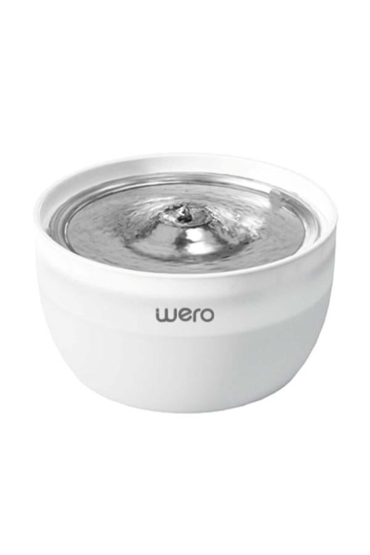 ست هوشمند خودکار غذادهی و آبخوری گربه و سگ وِرو Wero مدل FW2-C، دوربین‌دار و Wi-Fi