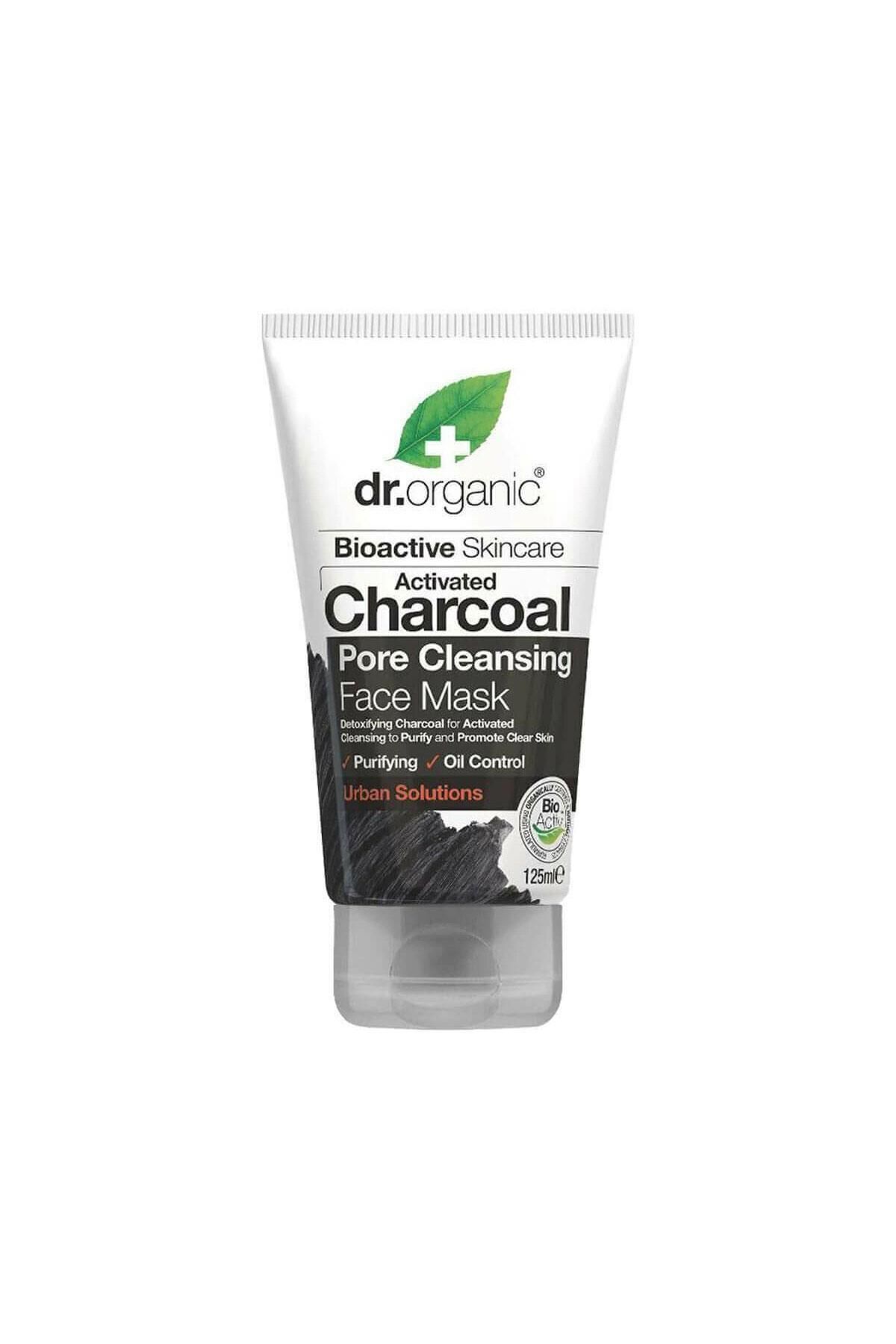 Dr. Organic ماسک زغالی تمیزکننده منافذ 125 میلی لیتر